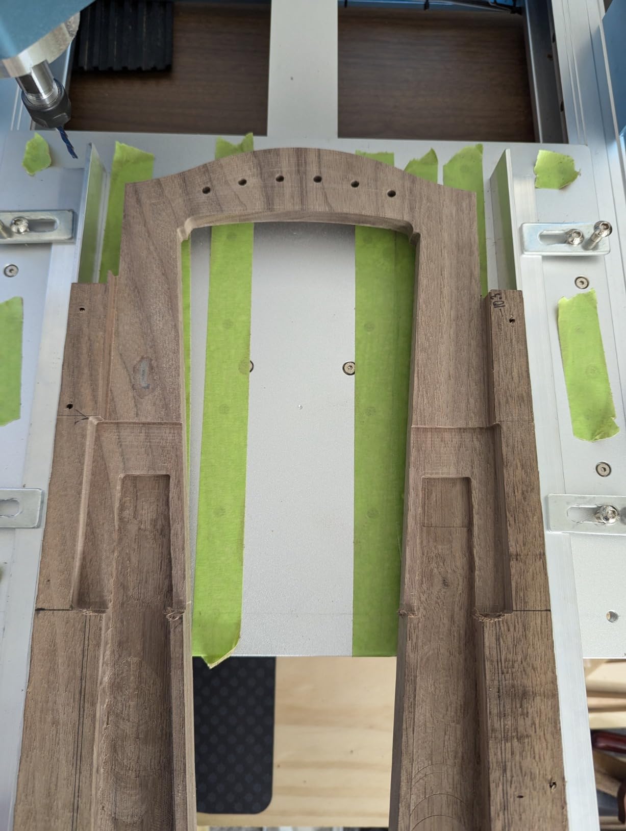 Genmitsu 3030-PROVer Ultra CNC Router Machine for Metal, All Metal CNC Engraver with Powerful 710W Spindle, ±0.03mm High Precision, Dual Linear Guides & Ball Screws, for Aluminum & Acrylic Engraving customer photo 1