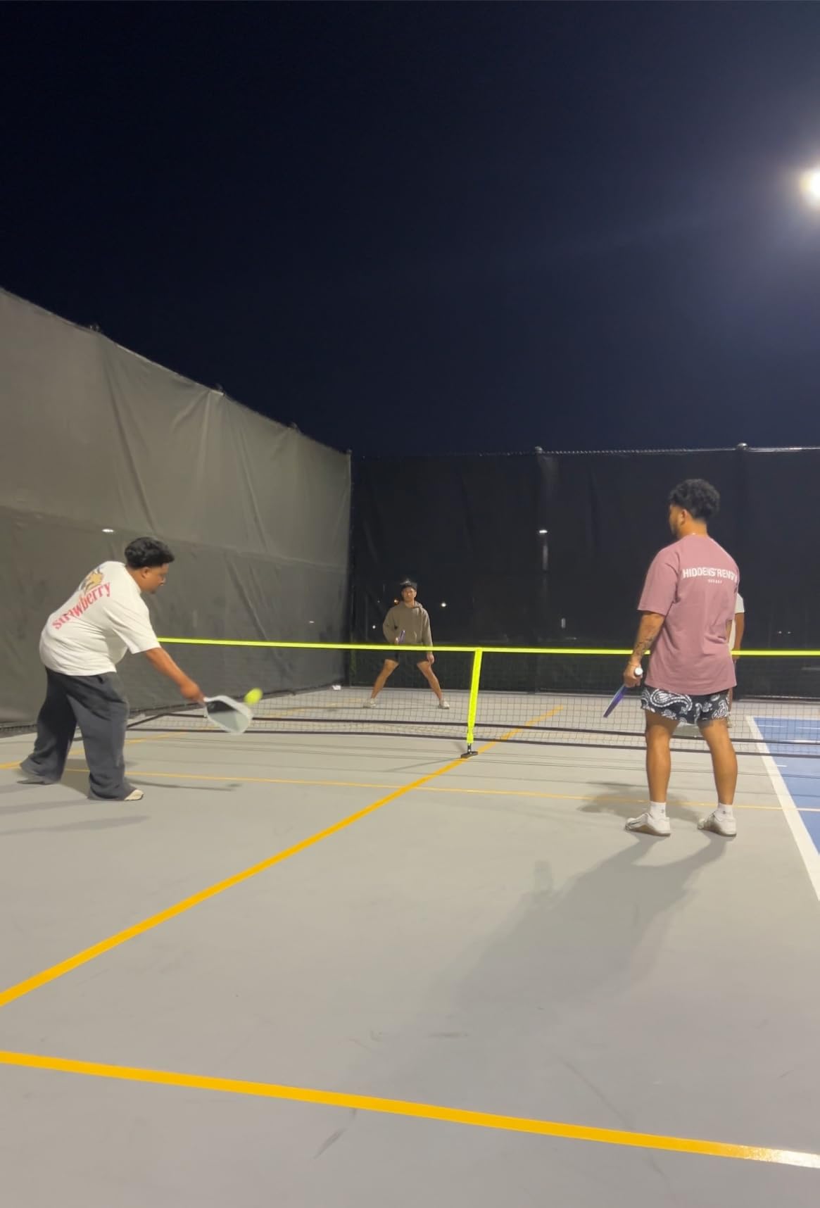 Bltend Pickleball Set - 22FT Regulation Size Portable Net, 4 Pickle Balls, Court Marker, Carry Bag and Tape Measure - Indoor Outdoor Driveway Gifts customer photo 1