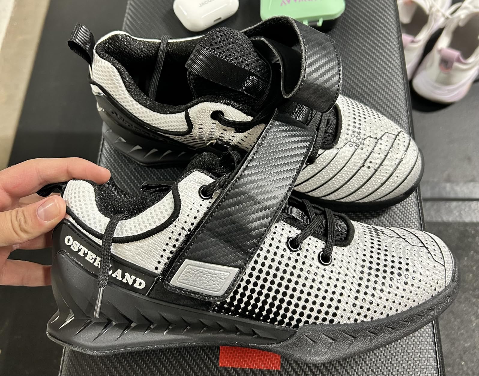 Weightlifting Shoes: High-Performance Footwear for Gym Powerlifting, Specifically Designed for Heavy Lifting, Deadlifting, Weight Training, Squat Shoes for Men Women customer photo 2