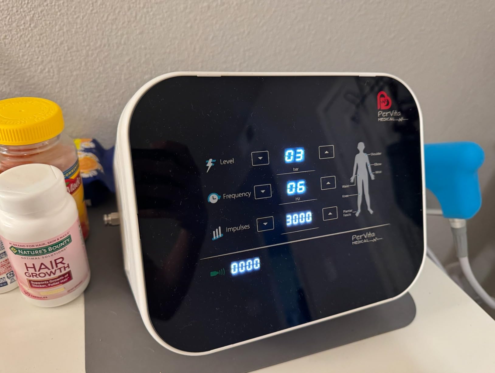 Shockwave Therapy Machine Extracorporeal Shock Wave Therapy Machine Joint and Muscle Pain Relief On-The-Go Painless Non-Invasive No Side Effects PSP10 customer photo 2