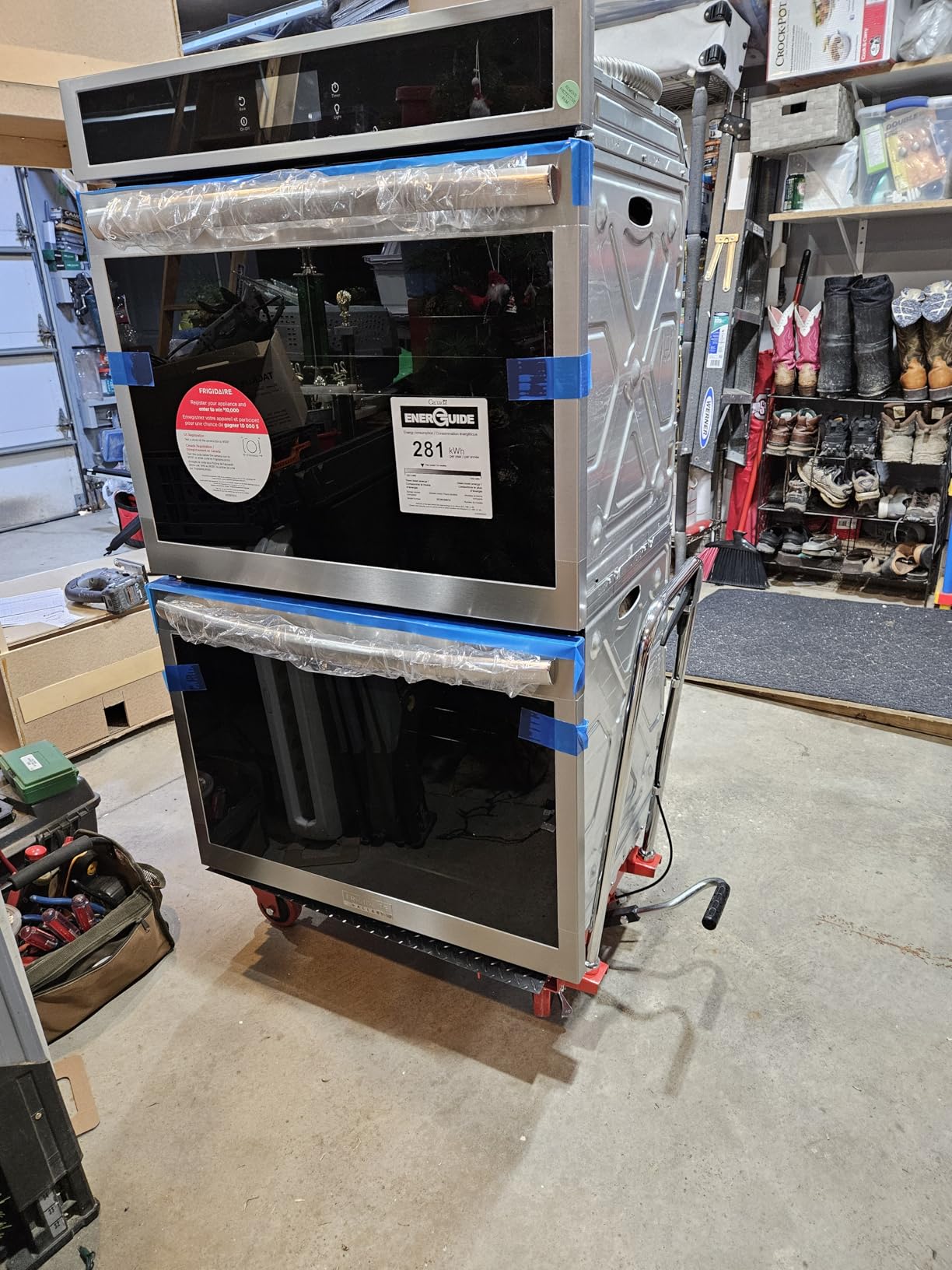 VEVOR TF23 Hydraulic Lift Table Cart, 500lbs Capacity 28.5