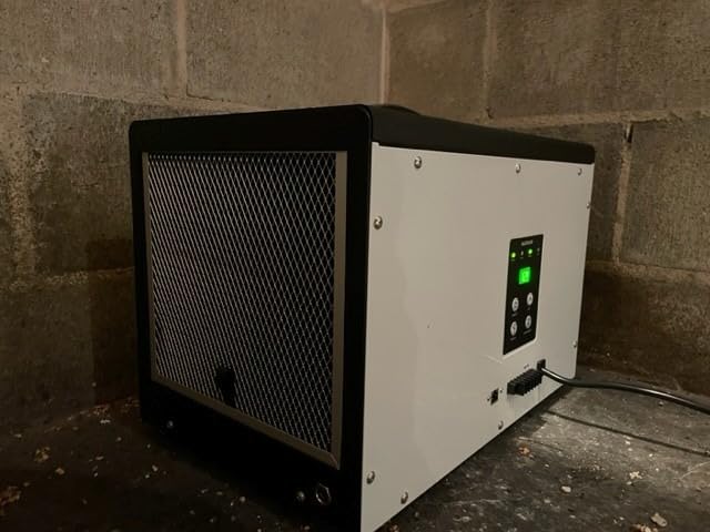 ALORAIR Crawl Space Dehumidifier, 120 PPD Crawlspace Dehumidifiers with Drain Hose and Pump for Basement, Portable Compact Auto Defrost Under House Industry Commercial Dehumidifier customer photo 1