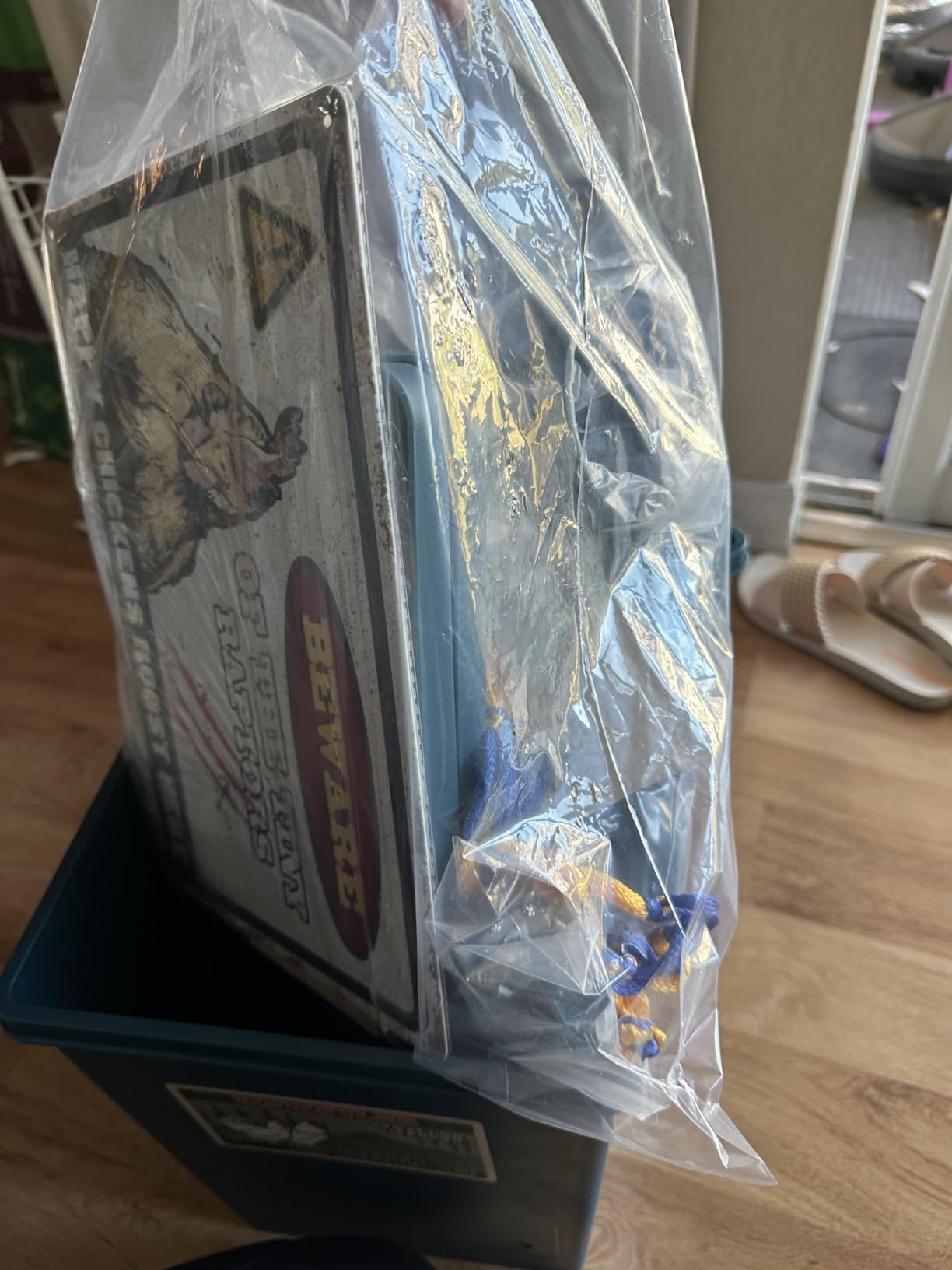 Automatic Port Chicken Feeder and Cup Waterer Set - Chicken Coop Accessories, No Waste Poultry Feeder, 3 Gallon/16 Pounds customer photo 1