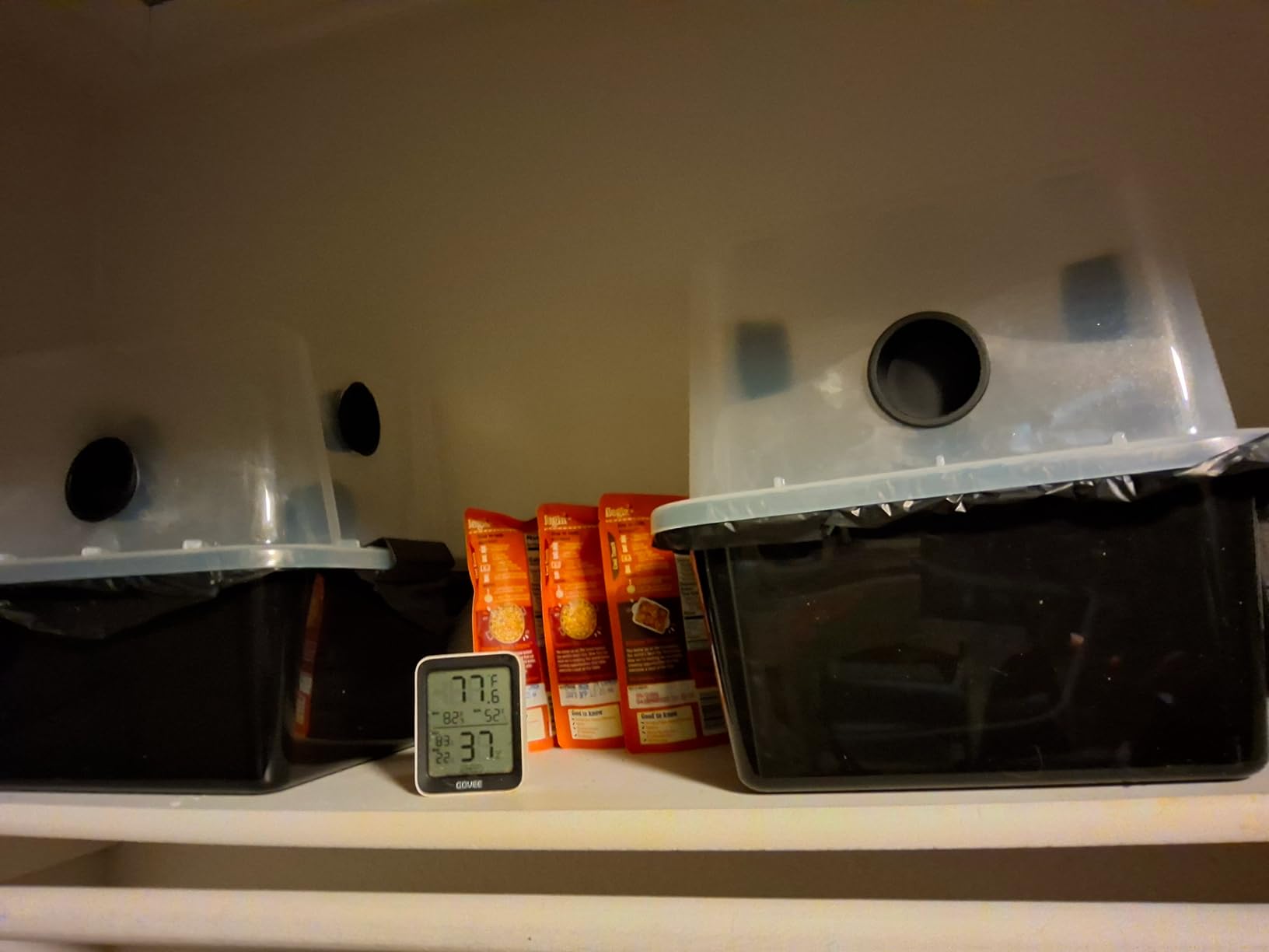 Grower's Select Mushroom Monotub Fruiting Chamber with Filter Disks and Liner customer photo 1