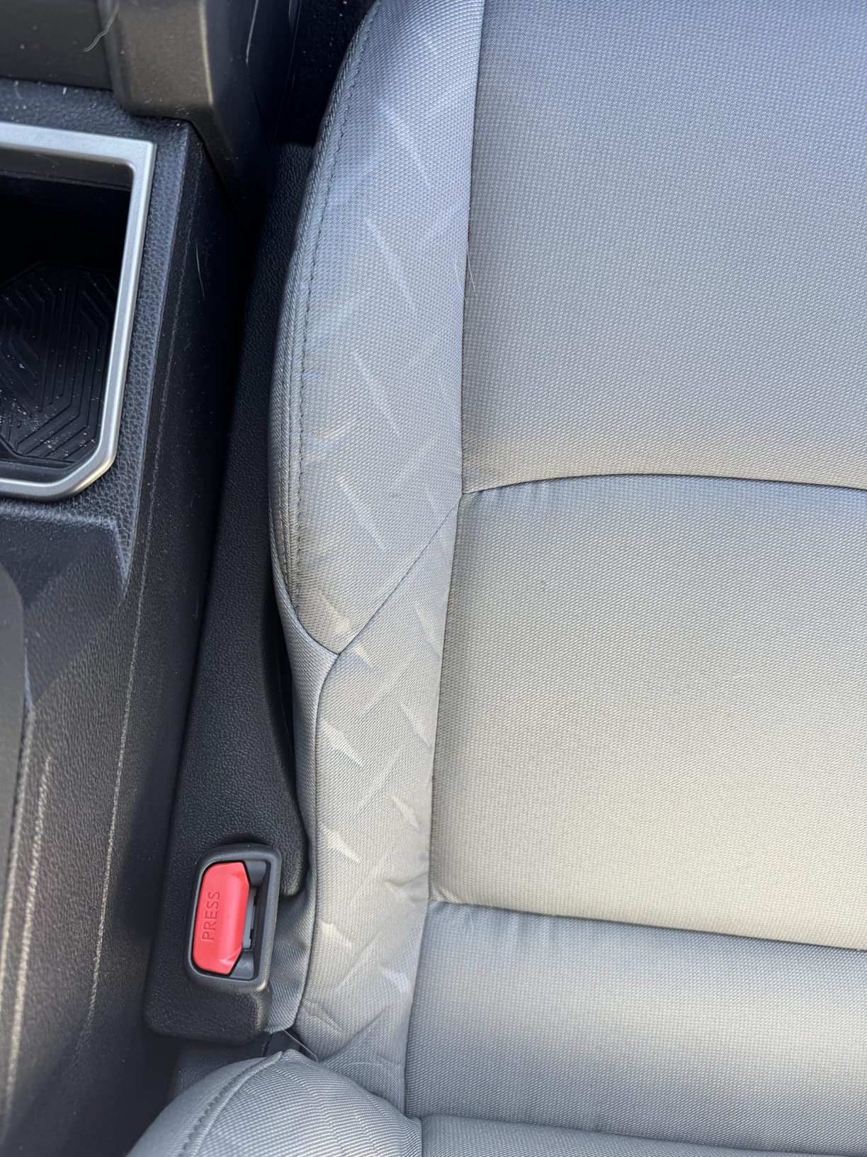 Car Seat Gap Filler 2 Pack, Universal Fit PU Leather Car Seat Gap Plug to Fill The Gap Between Seat and Console, Car Seat Crevice Blocker Stop Things from Dropping customer photo 1