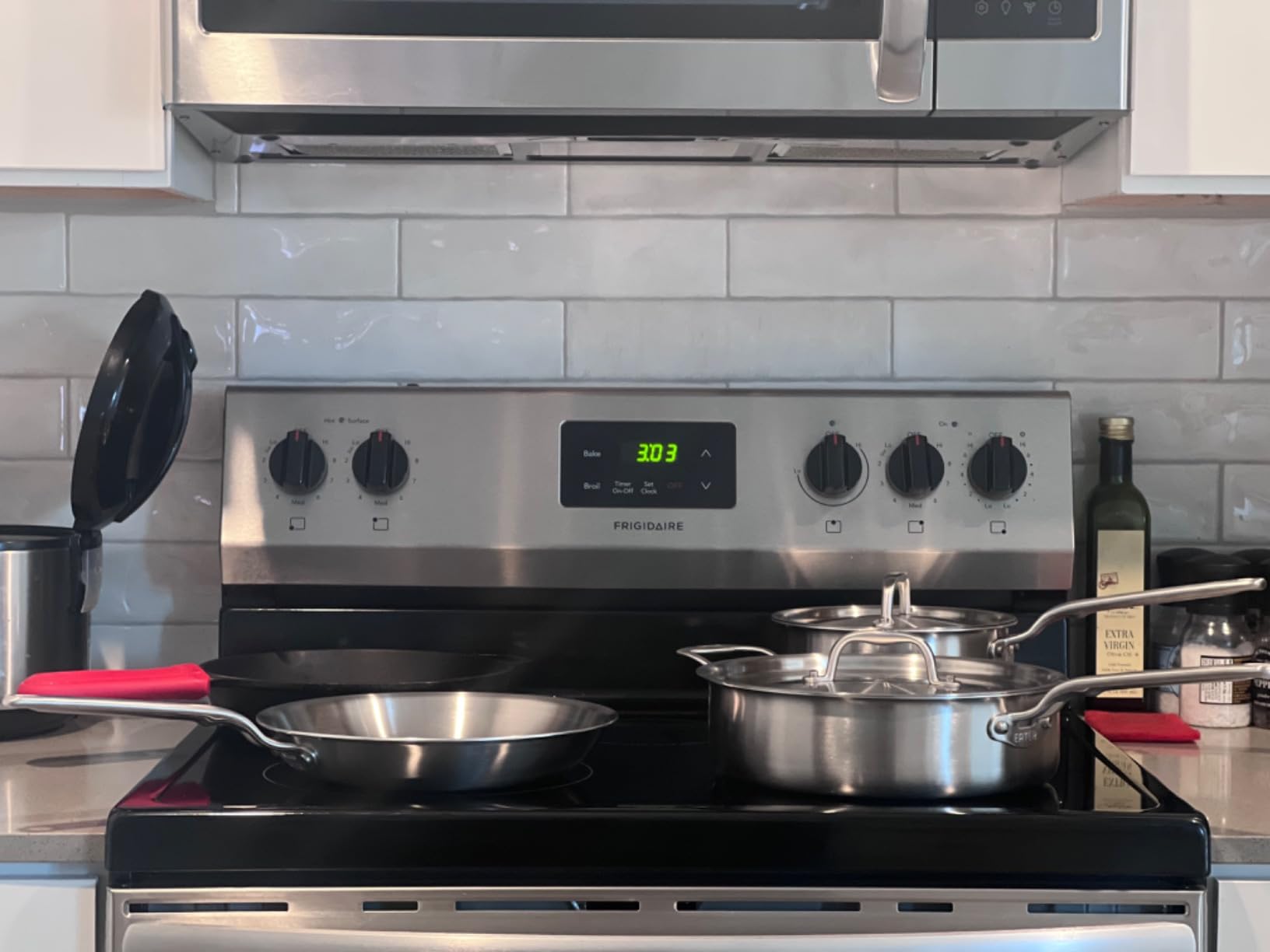 Heritage Steel Eater Series 10 Piece Cookware Set - Made in USA - 5 Ply Fully Clad Stainless Steel Cookware Set - Stay Cool Handle - Induction Ready & Non-Toxic customer photo 2