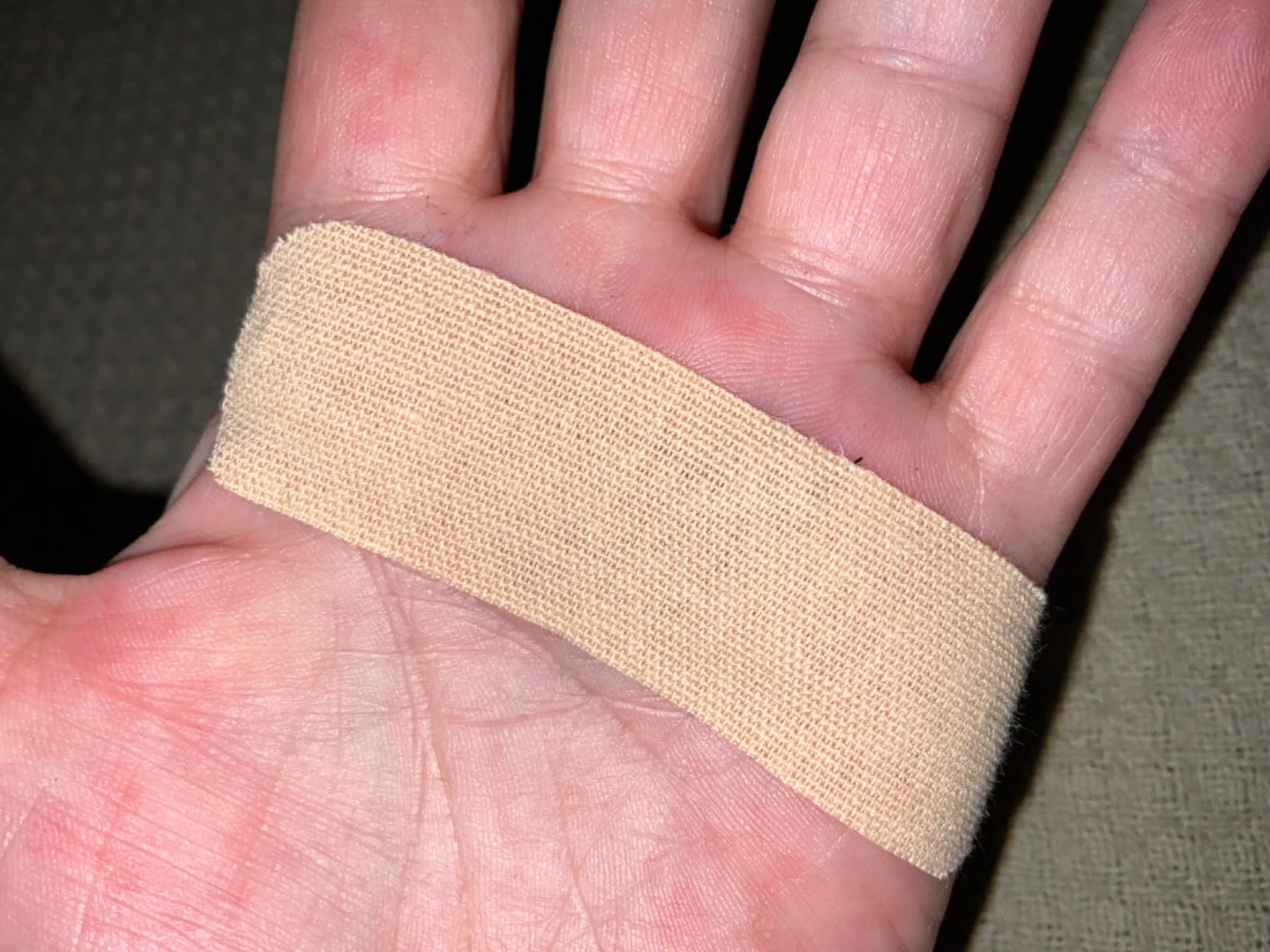 Niveus PowerStrips - Dentist Developed Latex-Free Therapeutic Tape with Strong Adhesion and Breathable Cotton - Gentle Skin Tape for Comfort & Support - for Men and Women (Tan, 60 Strips) customer photo 2