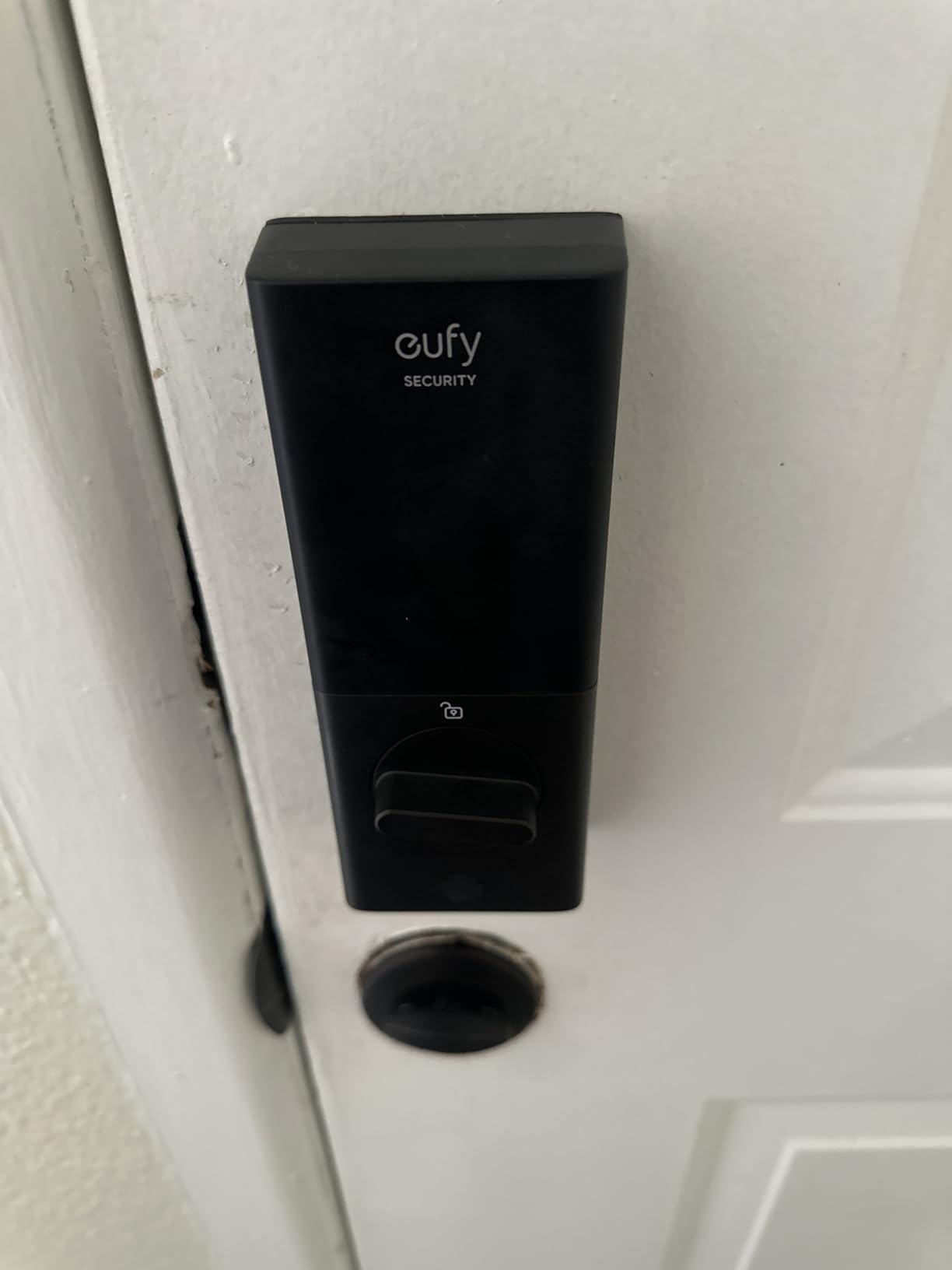 eufy Security Video Smart Lock E330, 3-in-1 Camera+Doorbell+Fingerprint Keyless Entry Door Lock, Smart Built-in Wi-Fi Deadbolt for Front Door, Auto Lock, App Remote Control, Easy Installation customer photo 1