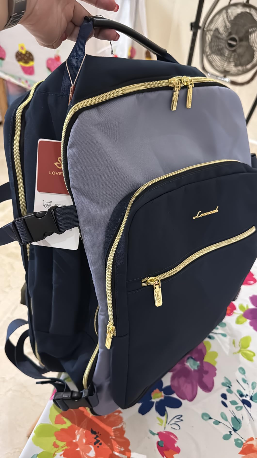 LOVEVOOK 40L Travel Backpack for Women & Men, Airline Approved Carry On Luggage with 3 Packing Cubes, TSA Overnight Bags, Waterproof Personal Item Bag, Weekender Essentials Backpacks fits 17