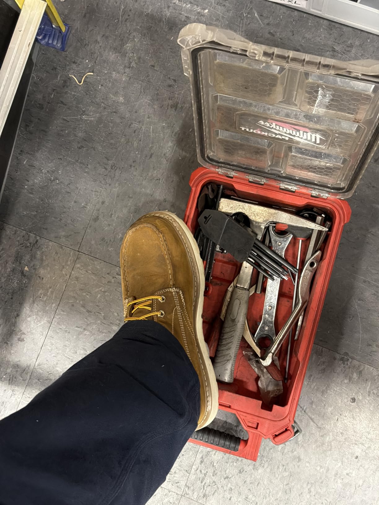 Timberland PRO Gridworks Wedge 6 Inch Alloy Safety Toe Waterproof Industrial Work Boot customer photo 1