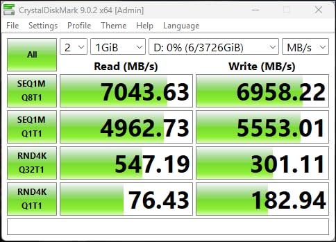Crucial T500 PCIe Gen4 NVMe 1TB SSD, Up to 7,300MB/s, TLC NAND, Laptop & Desktop (PC) Compatible, for Creatives and Gamers, Solid State Drive, Includes 1Mo Adobe CC - CT1000T500SSD8 customer photo 2