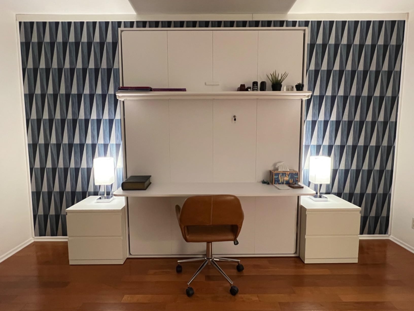 NEWISHTOOL Wallpaper Smoothing Tool Kit, Wallpaper Tools for Applying Peel and Stick Contact Paper Vinyl Film, Includes Big Smoothing Squeegee, Felt Scraper, Edge Tucking Stick, Craft Knife & Blades customer photo 1