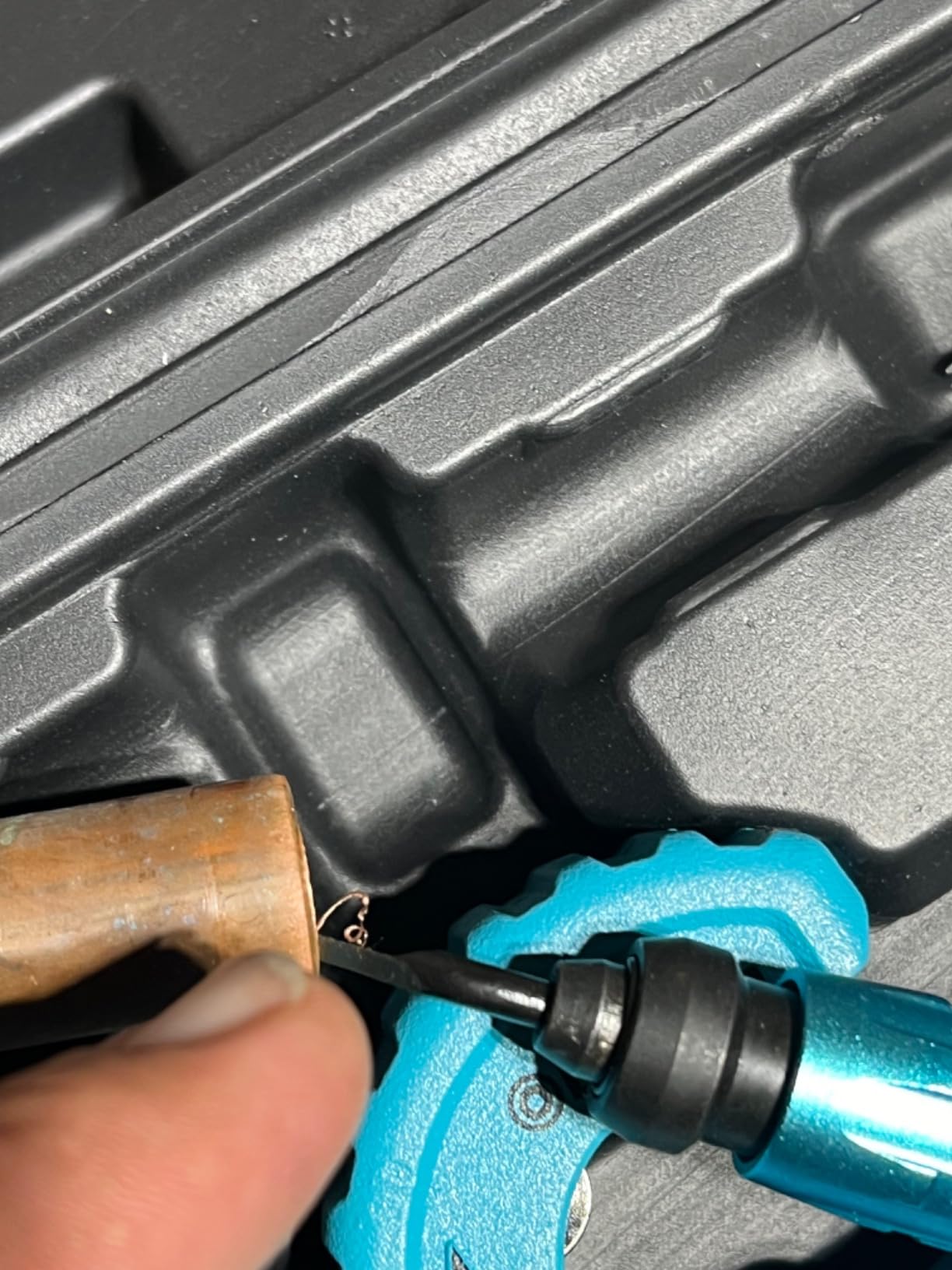 DURATECH 4-Piece Copper Tubing Cutter Set, Pipe Cutter Tool, Includes 1/2