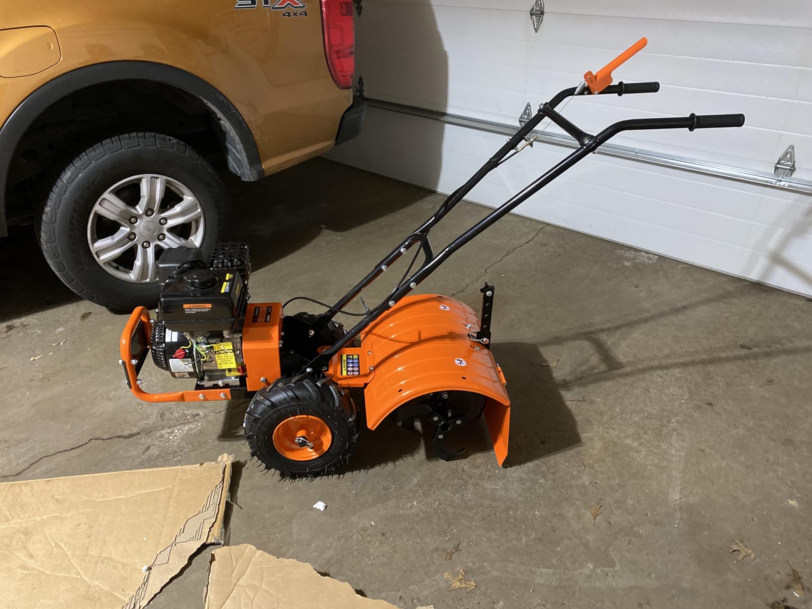 SuperHandy Rear Tine Tiller - 7HP Engine, 16