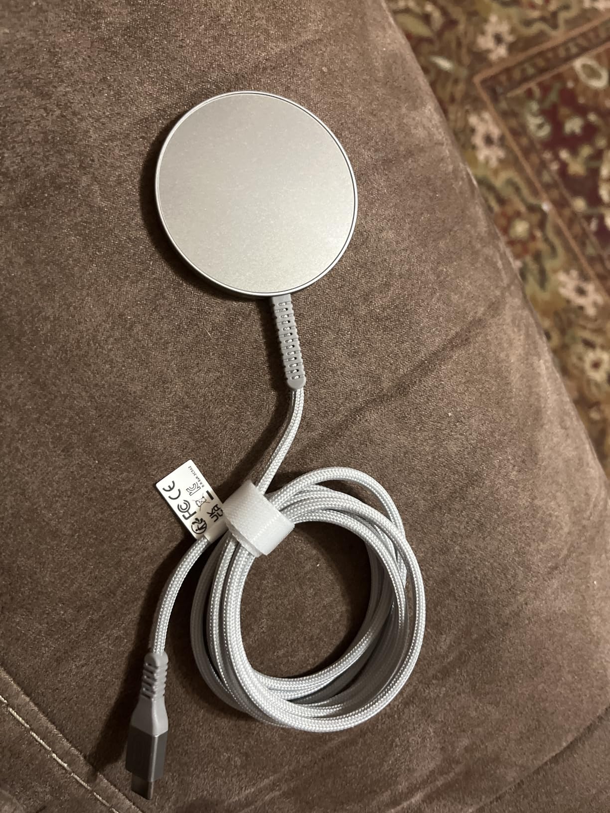 ESR for MagSafe Charger 15W Wireless Charger for iPhone 17/16/15/14/13/12 Apple Magnetic Charging Pad for AirPods 4/3/Pro/Pro 2 Galaxy S25 Series with Dual USB C Ports, Black customer photo 1