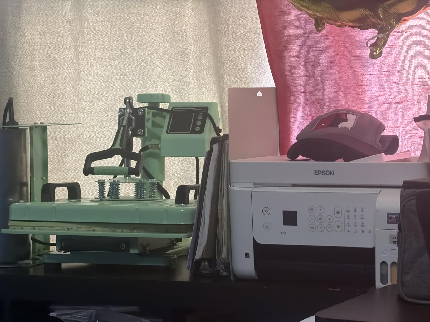 Slendor 5 in 1 Heat Press Machine 12x15 inch Sublimation Heat Press 360° Swing Away Heat Transfer Digital T-Shirt Pressing with 30OZ 20OZ Tumbler Press, Multifunction Combo for Hat Cap Plate customer photo 1