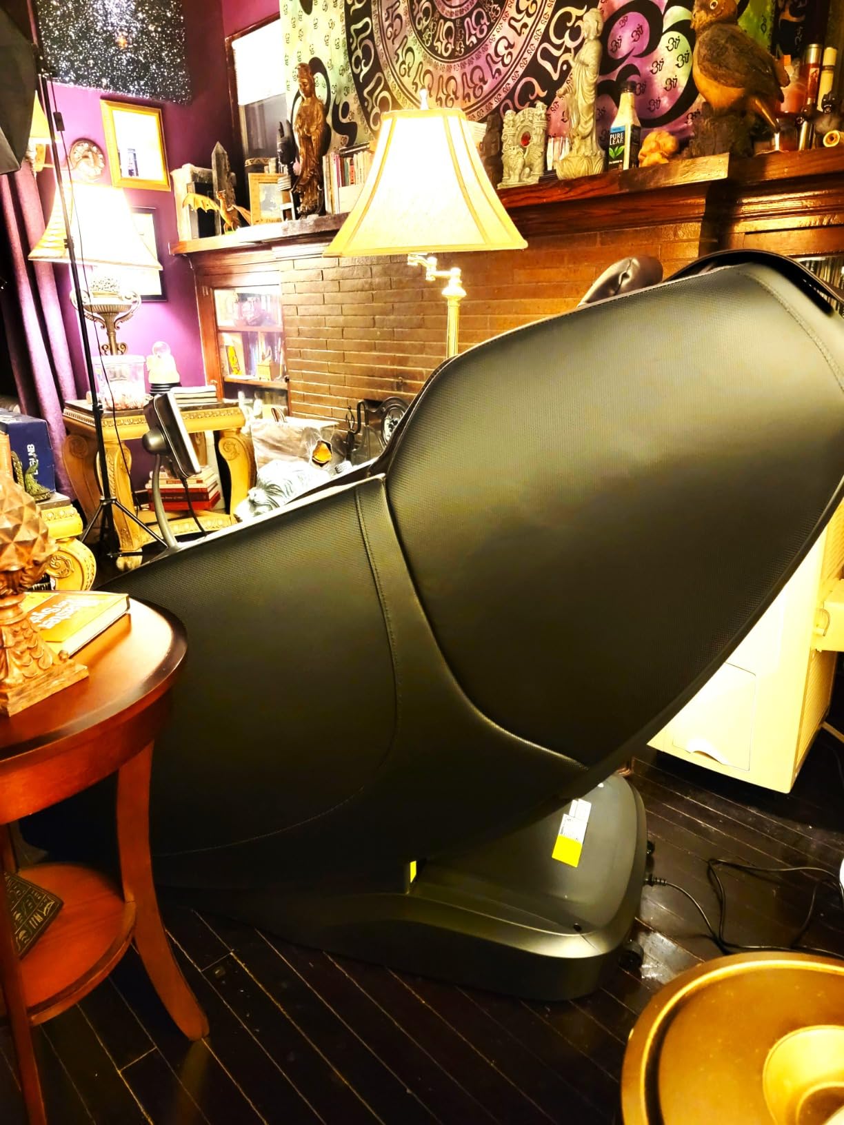 iBooMas Massage Chair Full Body, 6 Massage Intensities Zero Gravity SL-Track Shiatsu Massage Chair with 18 Modes, 40 Airbags, 5 Heating Area, Body Scan, Extendable Footrest, Foot Roller customer photo 5