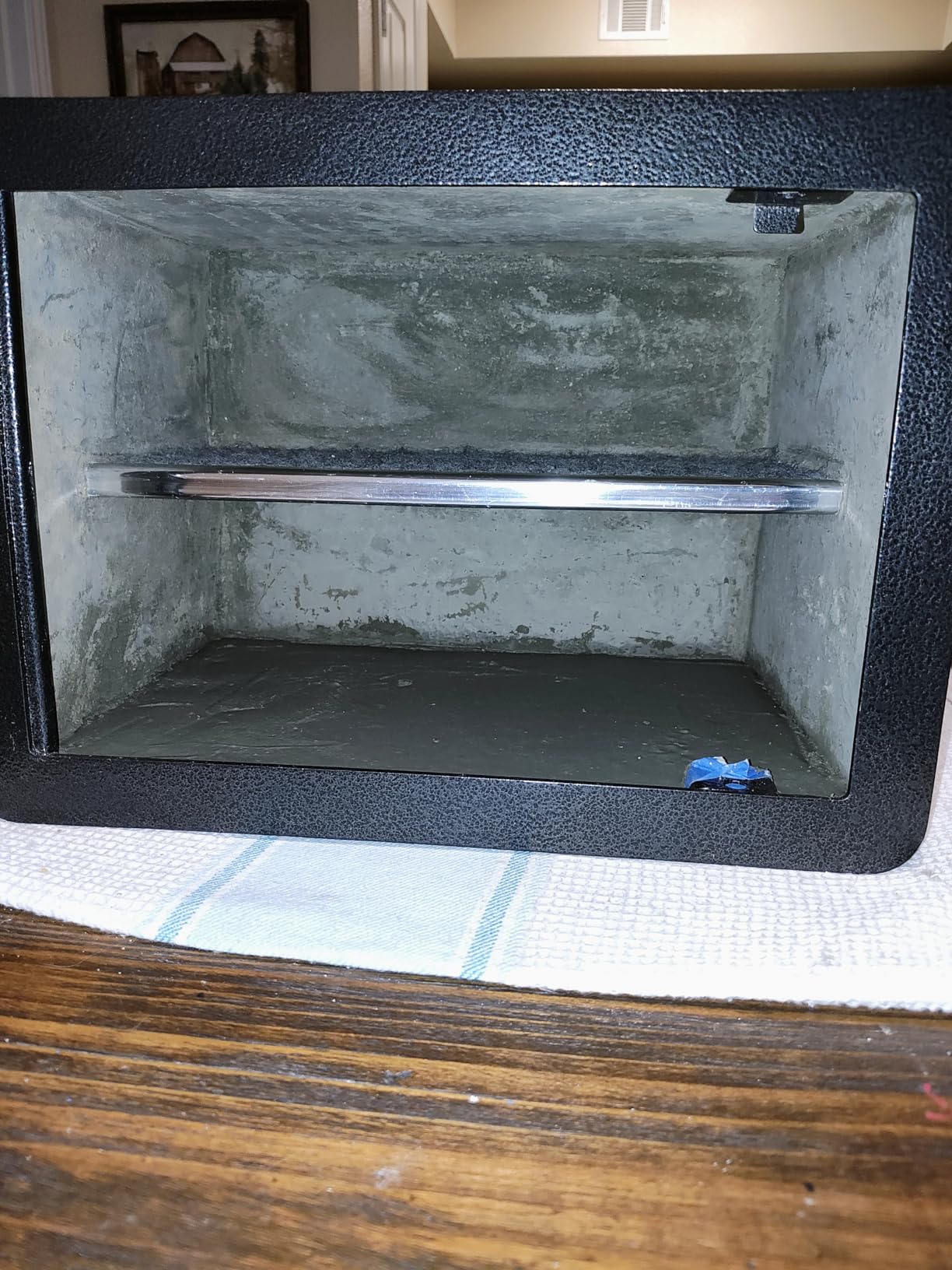 DAYI Safe Box, 2.0 Cubic Feet Home Safe with Fireproof Waterproof Bag, Security Safe Box for Money Cash Valuables, Digital Electronic Keypad, Dual Alarm System, Removable Shelf - D-45 customer photo 1