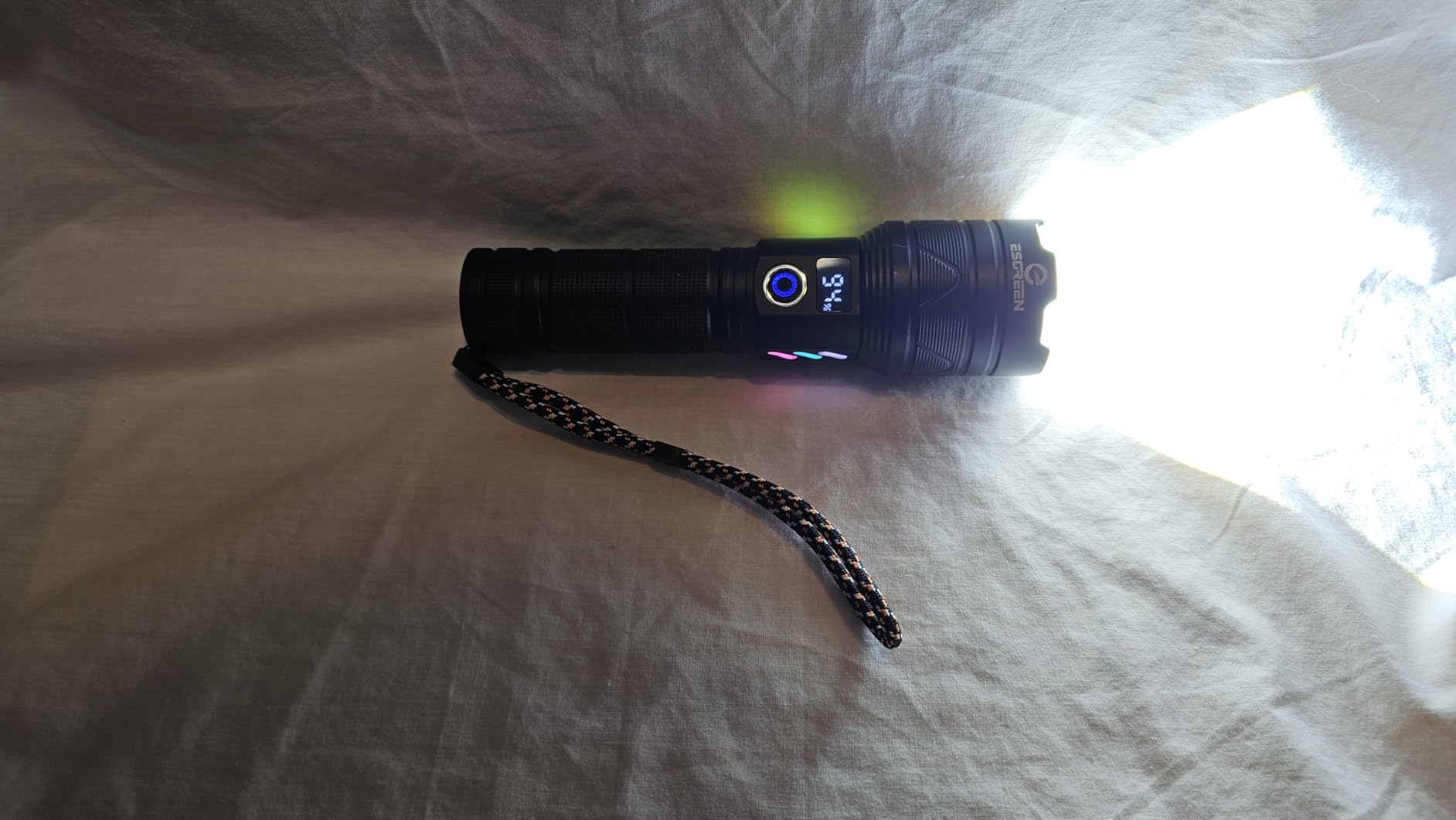 Rechargeable Flashlights 10000 High Lumens, Long Range 5000ft, Super Bright LED Flashlight USB C, High Powerd Multi-functional Heavy Duty Strong Flash Light High Beam, For Emergency Home Camping customer photo 1