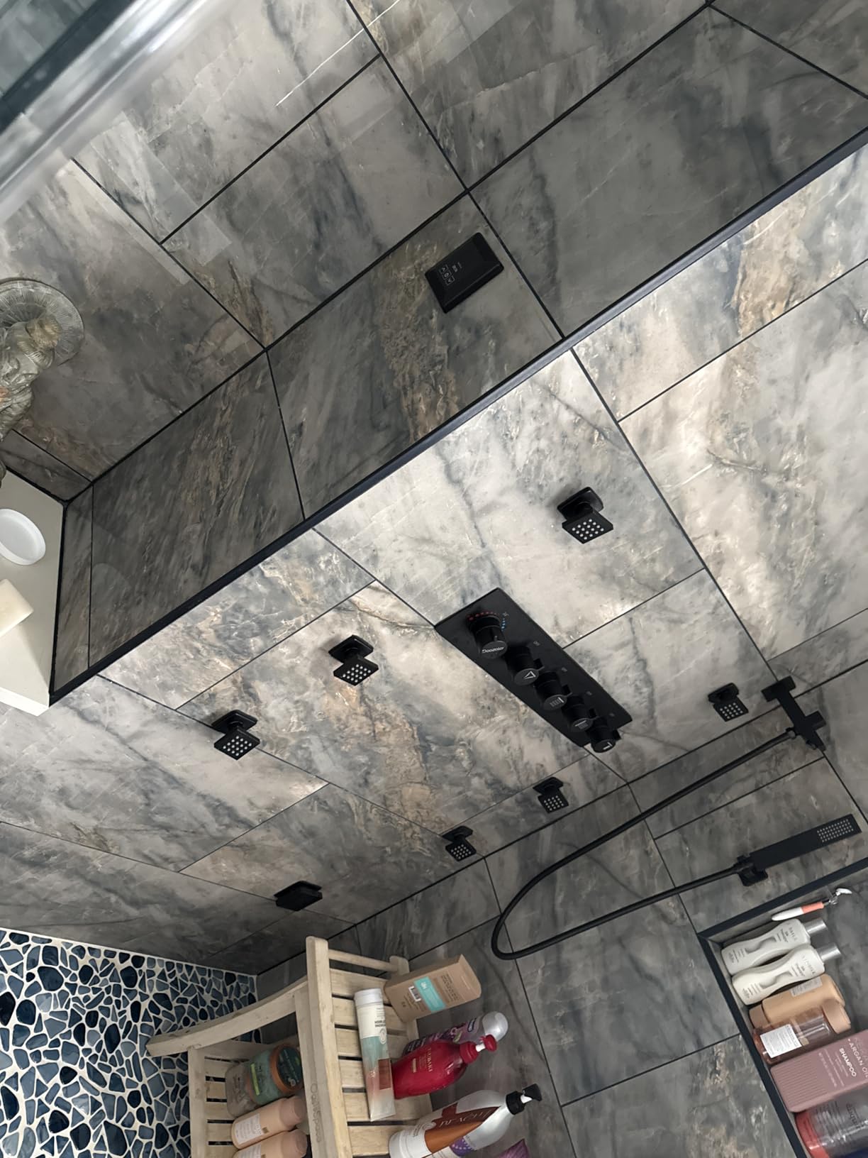 Delta Faucet SimpleSteam 7.5kW Steam System Kit Brushed Nickel, Includes 7.5kW Steam System Generator, Square Digital System Control, Square Steam Head, Lumicoat Stainless 5P-EST07-SS-PR customer photo 1