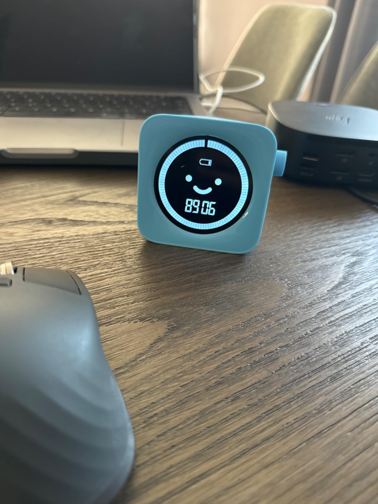 Visual Timer for Kids, 99 Minute Digital Cute Kids Visual Timer Classroom Timer for Homeschool Supplies Study Teaching Time Management Tool Countdown Timer customer photo 2