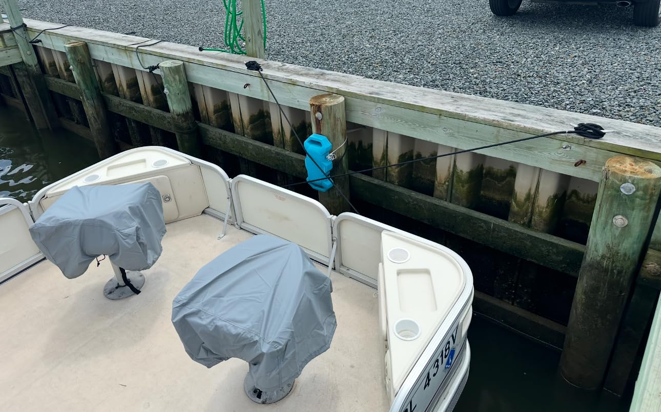 VIVOHOME EVA Boat Fenders for Docking, Boat Bumpers with Nylon Rope, and Fixed Lock Fit for Yachts, Sailing Dinghies, Bass Boats customer photo 1