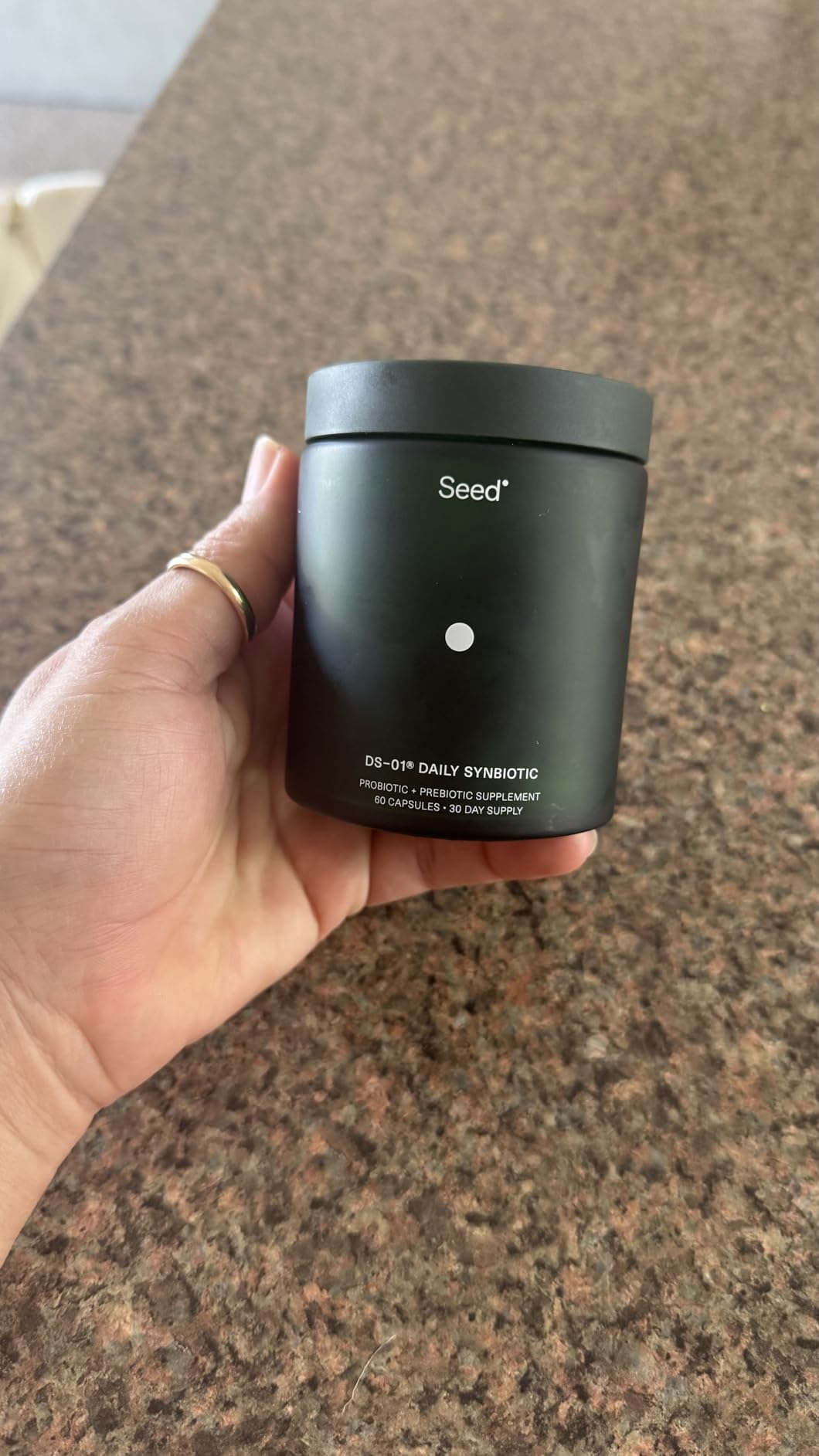 DS-01 Daily Synbiotic - Prebiotic and Probiotic for Women & Men - Digestive Health, Gut Health, Immune Support, Bloating & Constipation Relief - Vegan & Shelf-Stable - 60 Capsules (30-Day Supply) customer photo 1