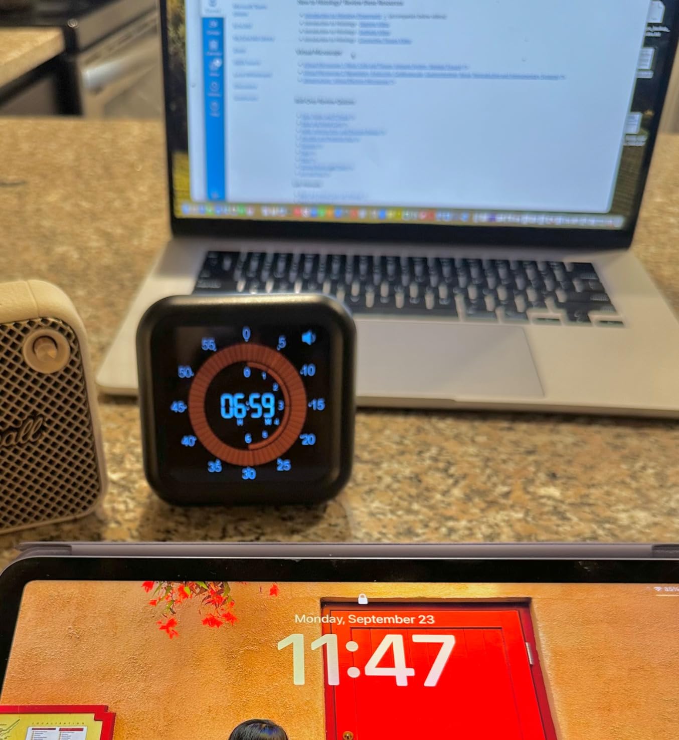 Digital Visual Timer - Large Display Magnetic Countdown Timer with Adjustable Volume and Brightness, 11H59M Memory Function for Kitchen, Classroom, Study Time Management, Seniors & Teachers customer photo 2
