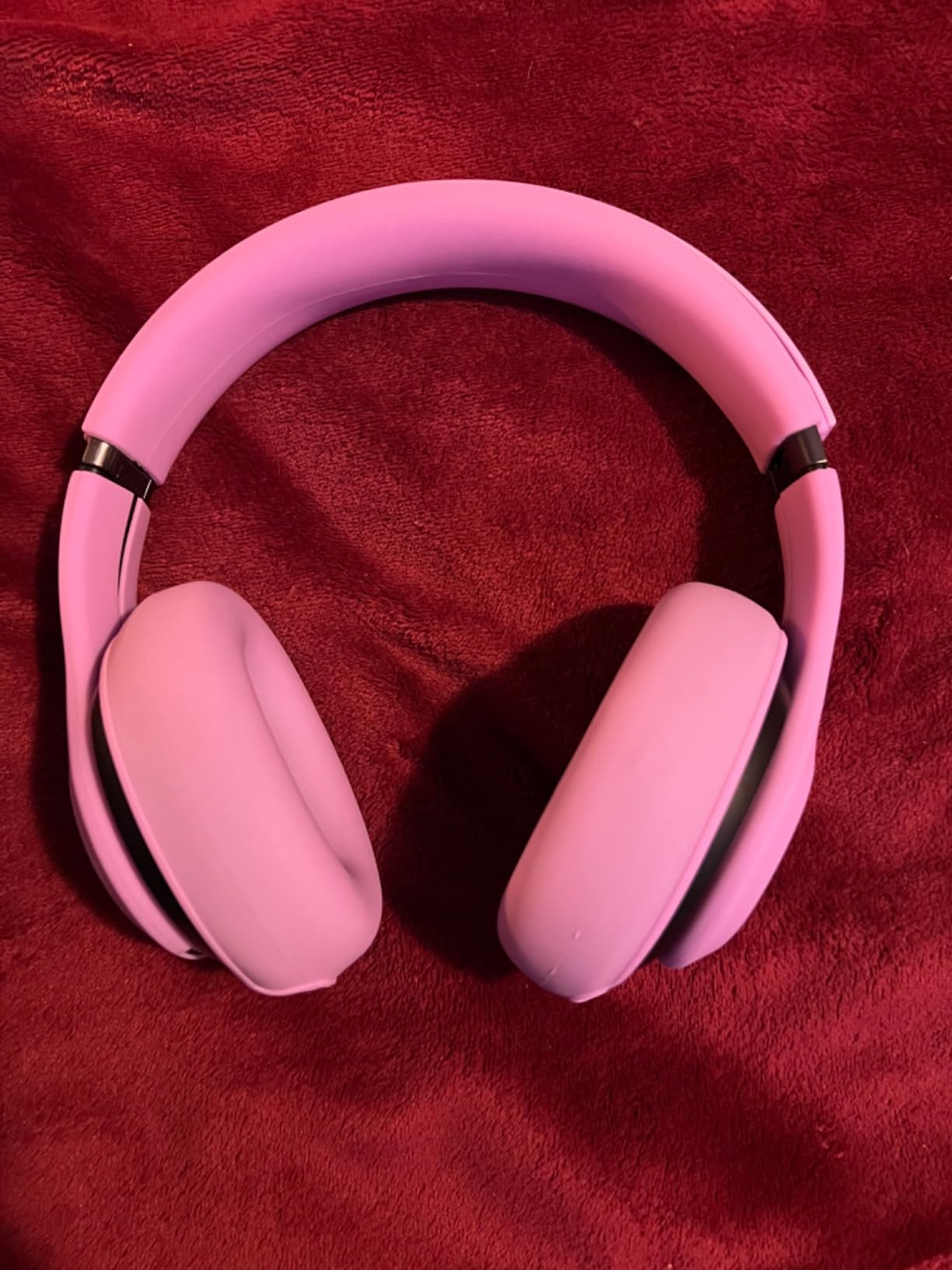 3 in 1 Silicone Case for Beats Studio Pro, Anti-Scratch Ear Pad Case Cover Shell Headband Accessories Soft Silicone Skin Protector for Beats Studio Pro (Brown) customer photo 1