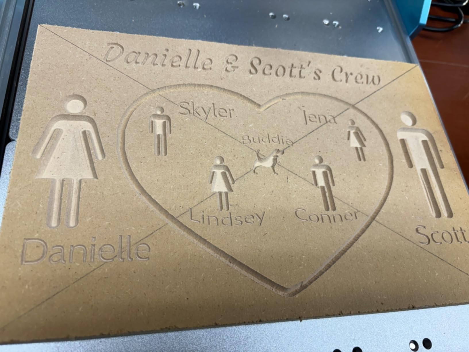 Genmitsu 3018-PROVer V2 CNC Milling Machine, Desktop CNC for Beginner with Limit Switches & Emergency-Stop, Upgraded Z Axis Aluminum Spoilboard, Working Area 284 x 180 x 40mm (11.2 x 7.1 x 1.6 inches) customer photo 1