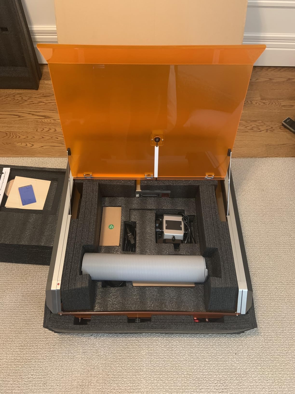 Genmitsu L8 Laser Engraver, 40W (40000mW) Power Output Laser Cutter, 40000mm/min All-in-one Laser Engraving Machine with Acrylic Enclosur, Air Assist Pump, Honeycomb, Camera, Safety Class 1 customer photo 2