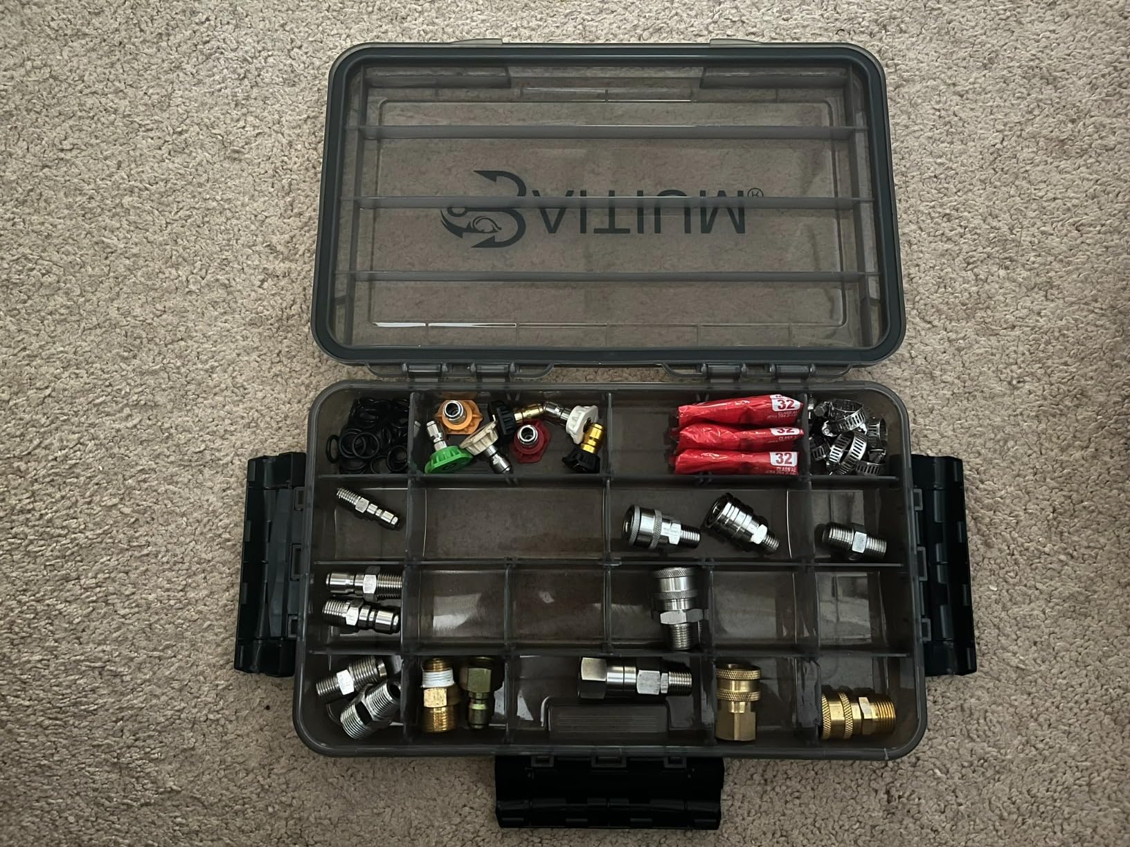 Baitium XTRAseal Waterproof Fishing Tackle Box Organizer, Tackle Boxes With Dividers, Tacklebox for Fishing, 3600 3700 Tackle Tray, Fishing Gear customer photo 2