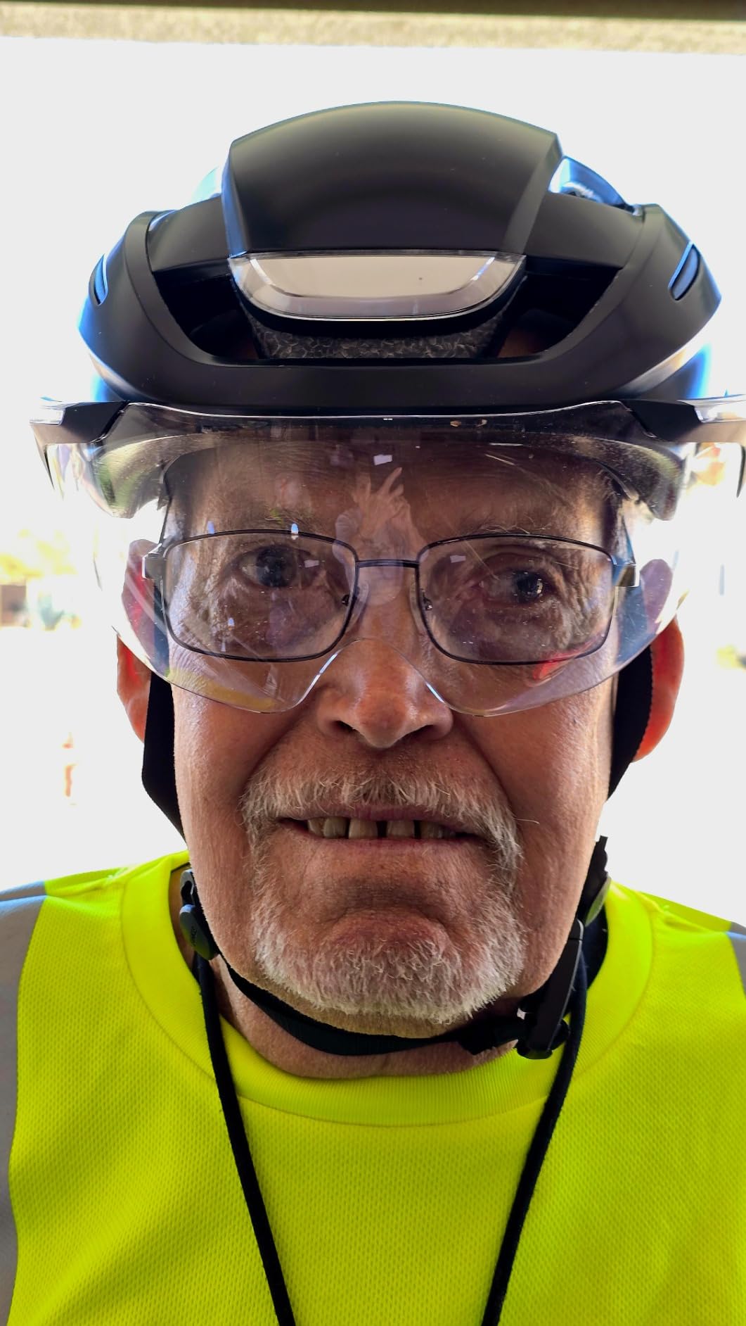 Lumos Ultra E-Bike Smart Helmet, NTA 8776 Certified, Front & Rear LED Lights, Retractable Face Shield, App Controlled, EBike, Scooter, Cycling, Bicycle, Adults, Men Women customer photo 2