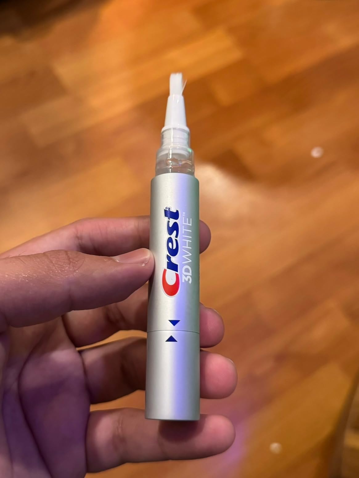 Crest 3DWhite Teeth Whitening Pen - Easy to Use, Erases Surface Stains - Up to 75 Uses per Pen - Convenient, On-The-Go Teeth Whitening Solution customer photo 2