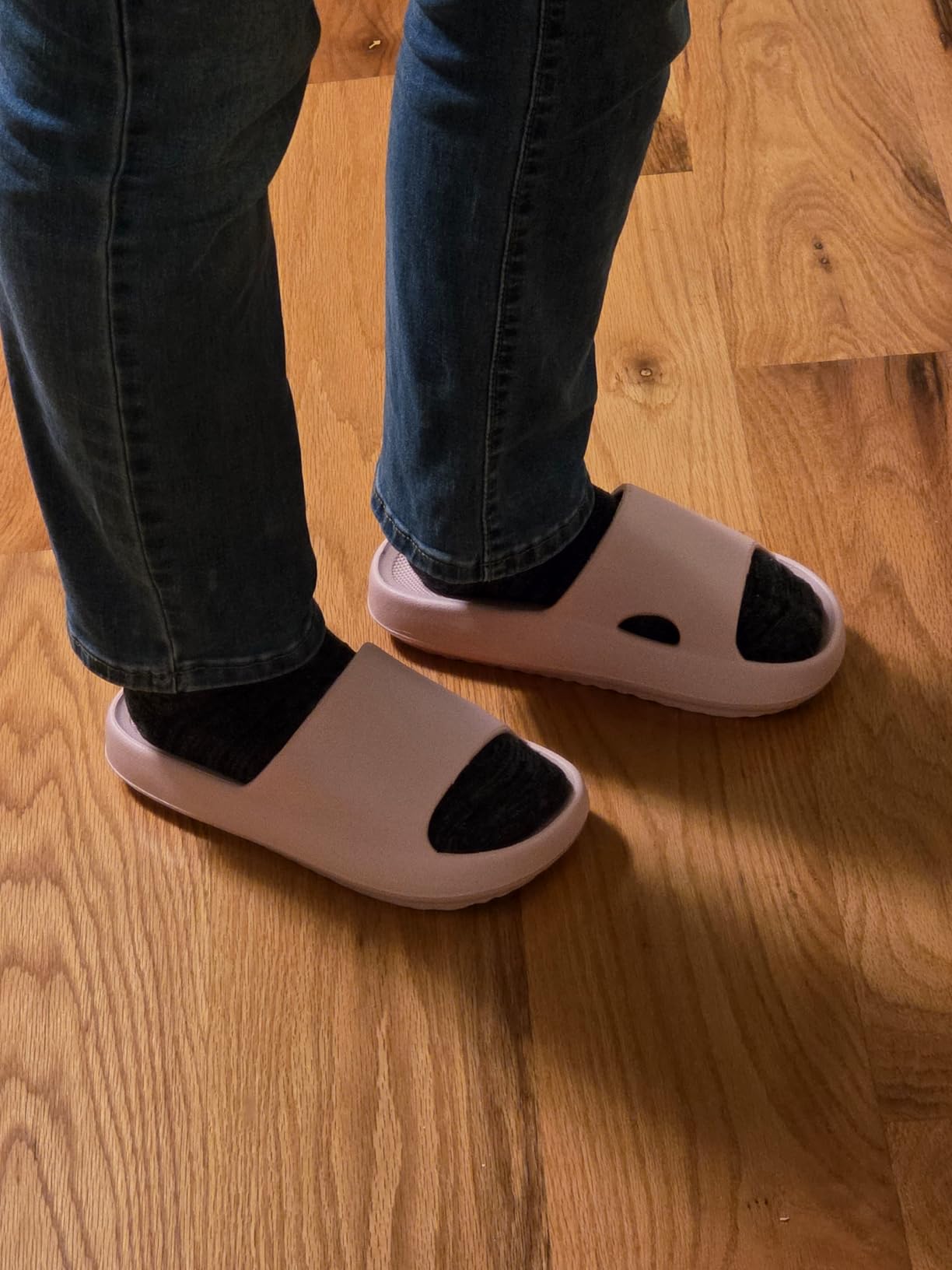 Joomra Arch Support Slides for Women and Men Recovery Thick Sole Sandals customer photo 2