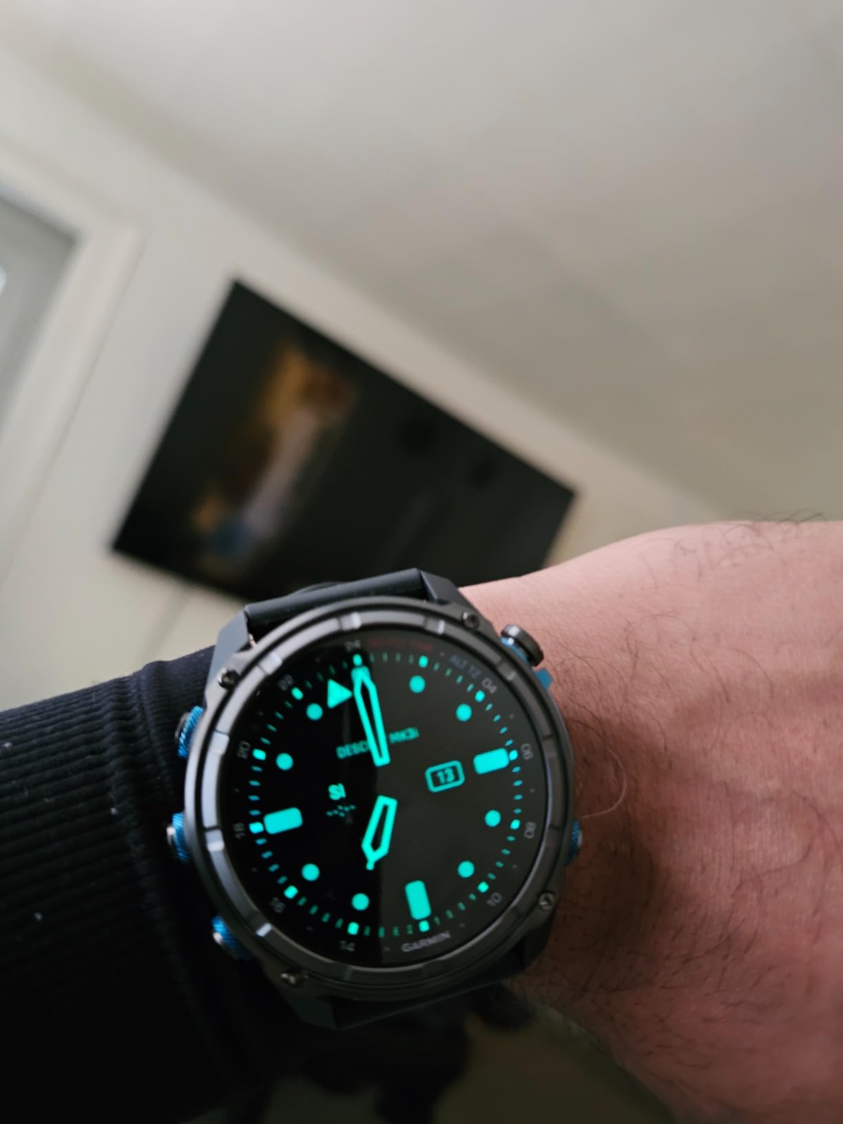 Garmin Descent™ Mk3i, Dive Computer and Multisport GPS Smartwatch, Air Integration, Black customer photo 2