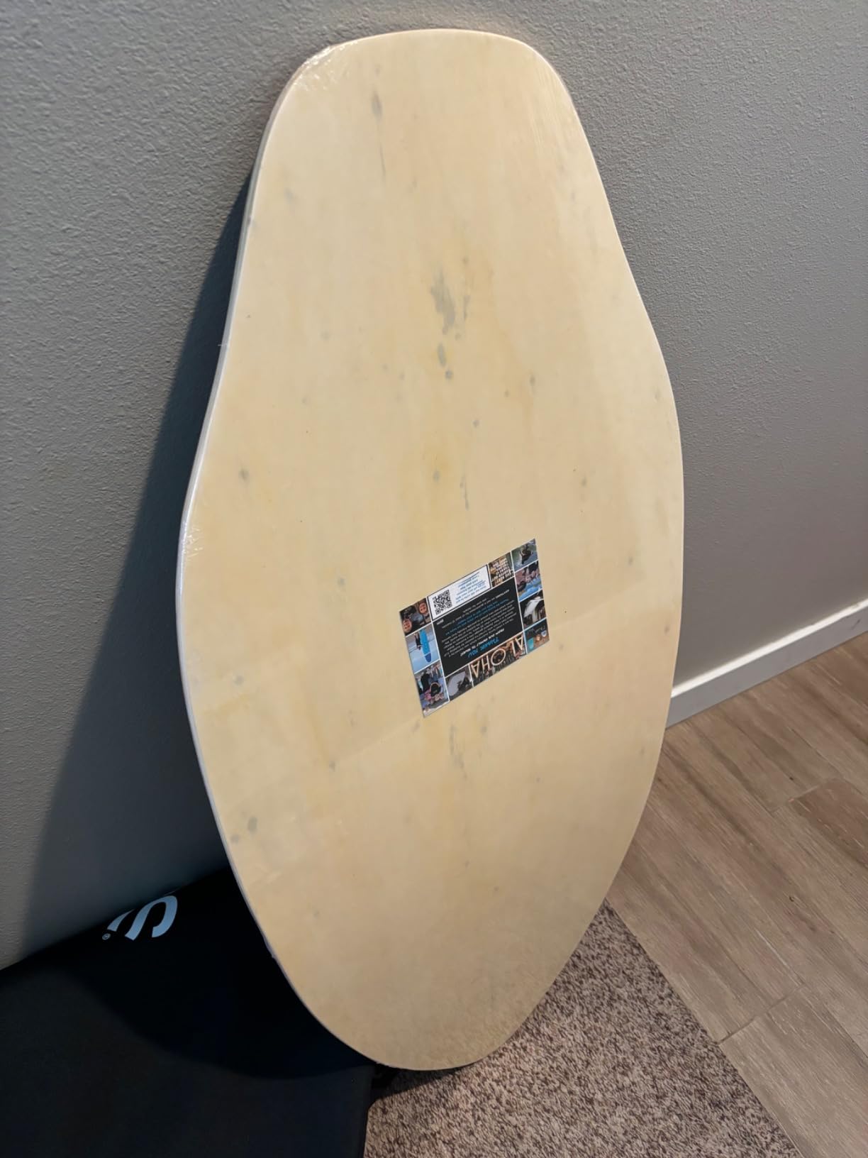 BPS New Zealand 'Flame' - High Performance Wooden Skimboard with Custom Traction Pads with Optional Padded Carry Bag Made from Recycled Plastics customer photo 1