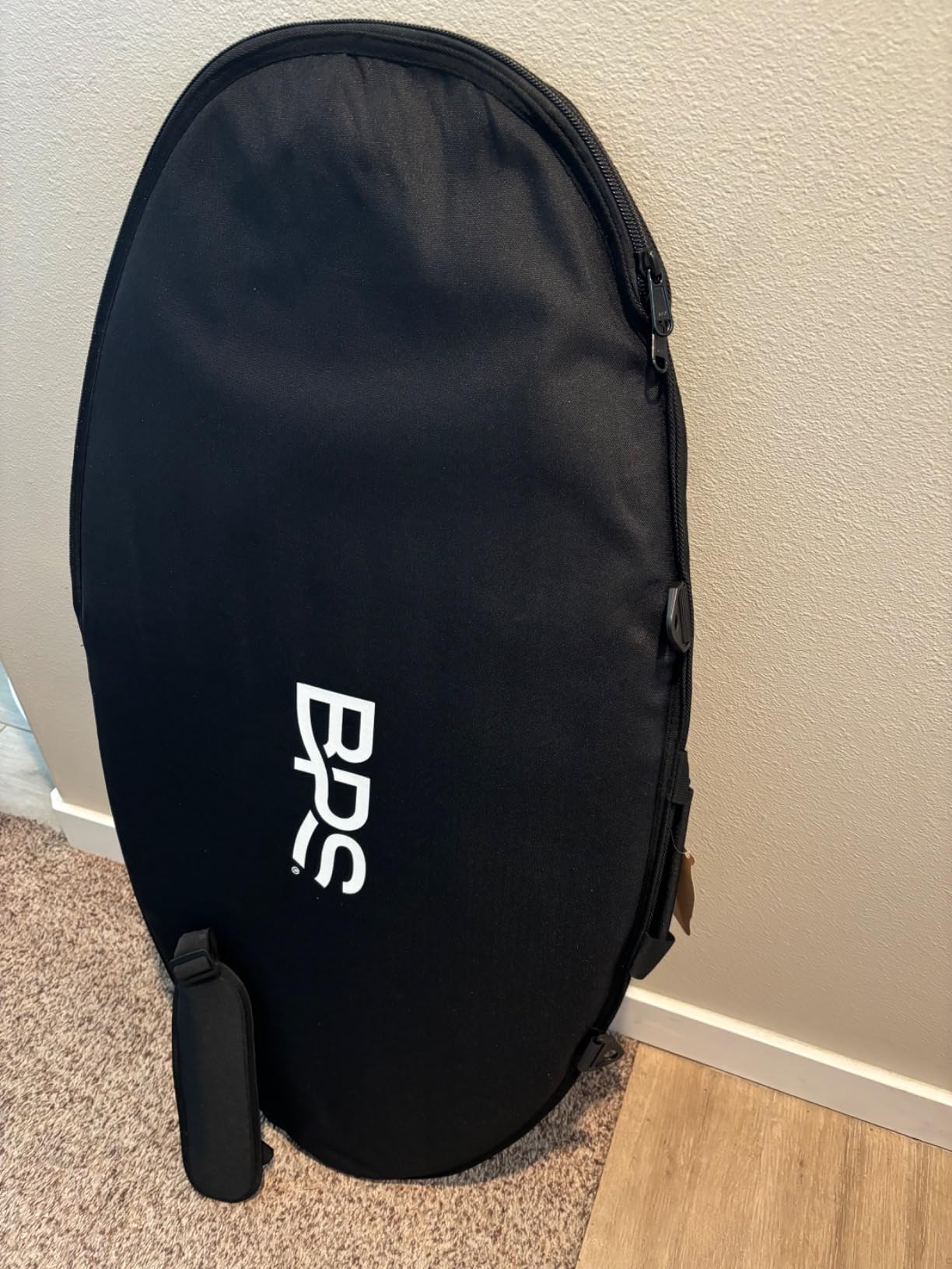 BPS New Zealand 'Flame' - High Performance Wooden Skimboard with Custom Traction Pads with Optional Padded Carry Bag Made from Recycled Plastics customer photo 2