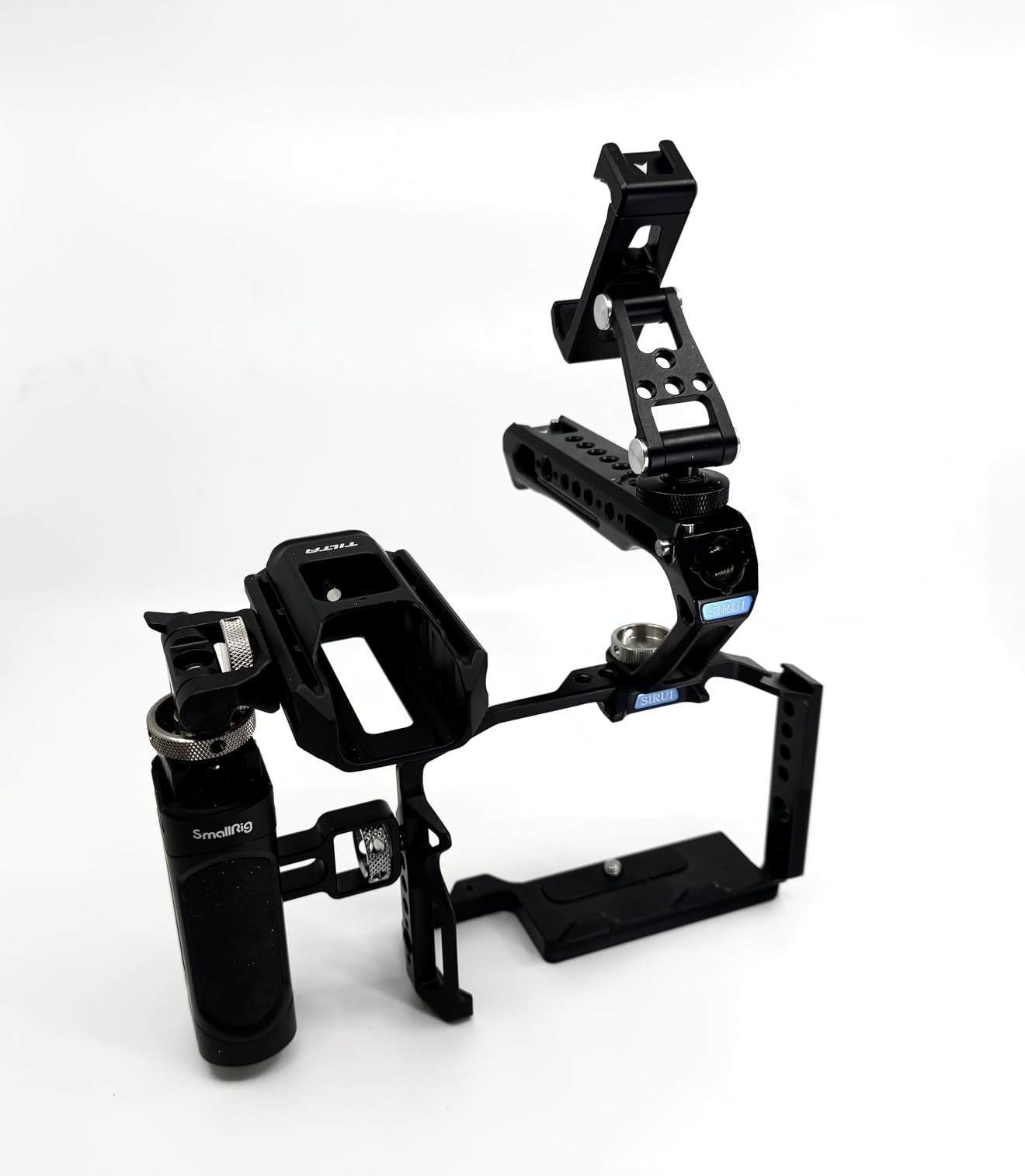 SMALLRIG Universal Metal Phone Support with Cold Shoe Mount, Smartphone Holder Adapter Support Free Adjustment Joints, Phone Tripod Mount for iPhone 17 16 15 14, for Samsung Galaxy etc. - 4382 customer photo 2