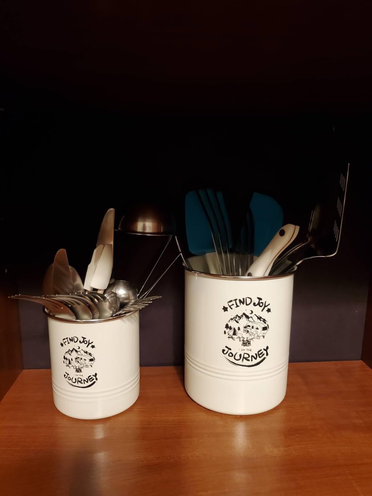Magnetic RV Utensil Holder, Camper Essentials, RV Kitchen Accessories Must Haves Organization for Inside, RV Storage and Organization Ideas (2 Pack) customer photo 3