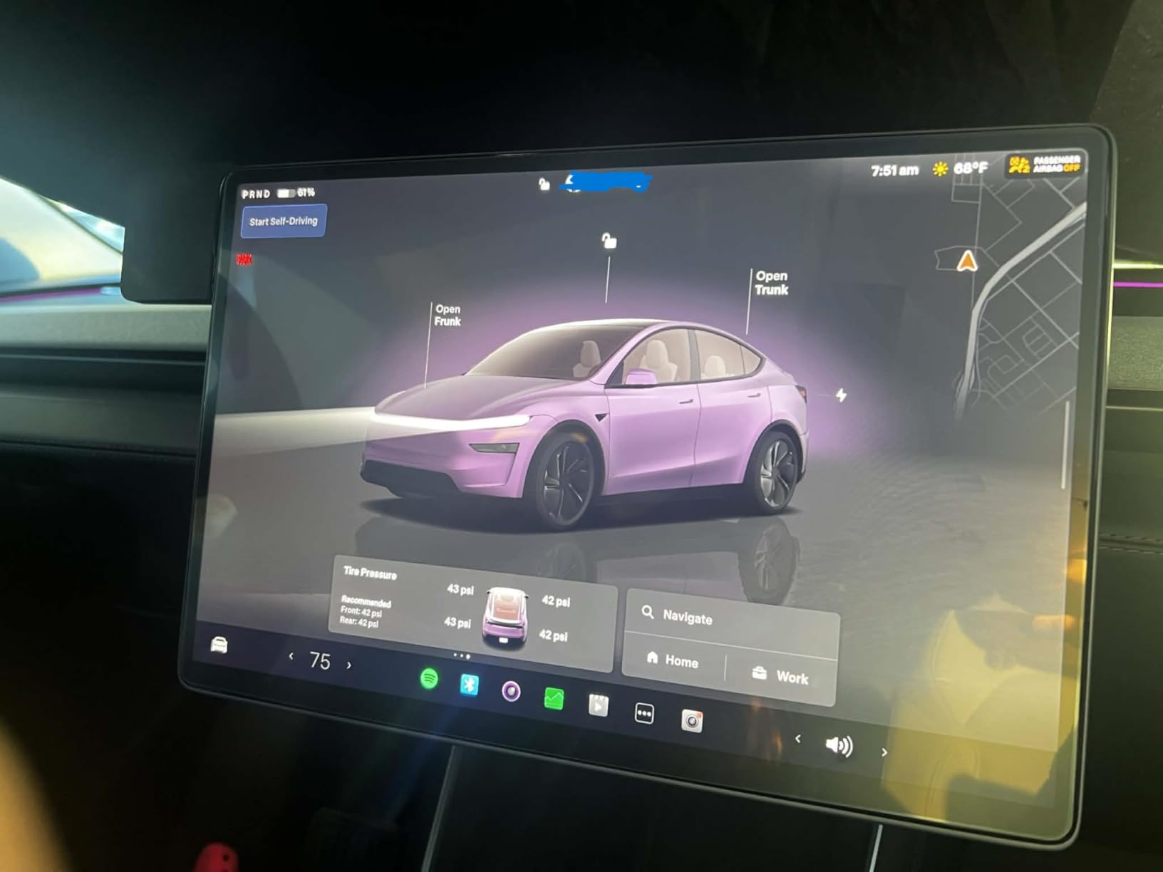 Wigoo Tesla Model Y & Model 3 Screen Protector Matte [No More Glare & Fingerprint] Model Y(2020~2025)/Model 3(2017~2023) Accessories, Tempered Glass Protector with Alignment Kit customer photo 1