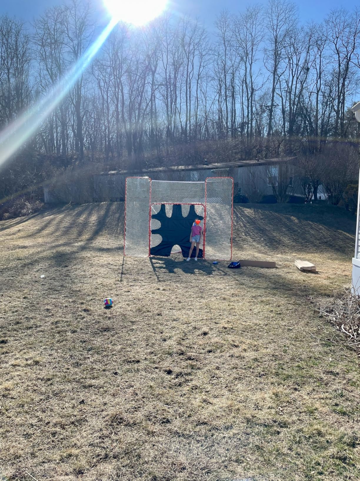 VEVOR Portable Lacrosse Goal - Complete Training Accessory Set with Extended Coverage for Youth and Adults customer photo 1