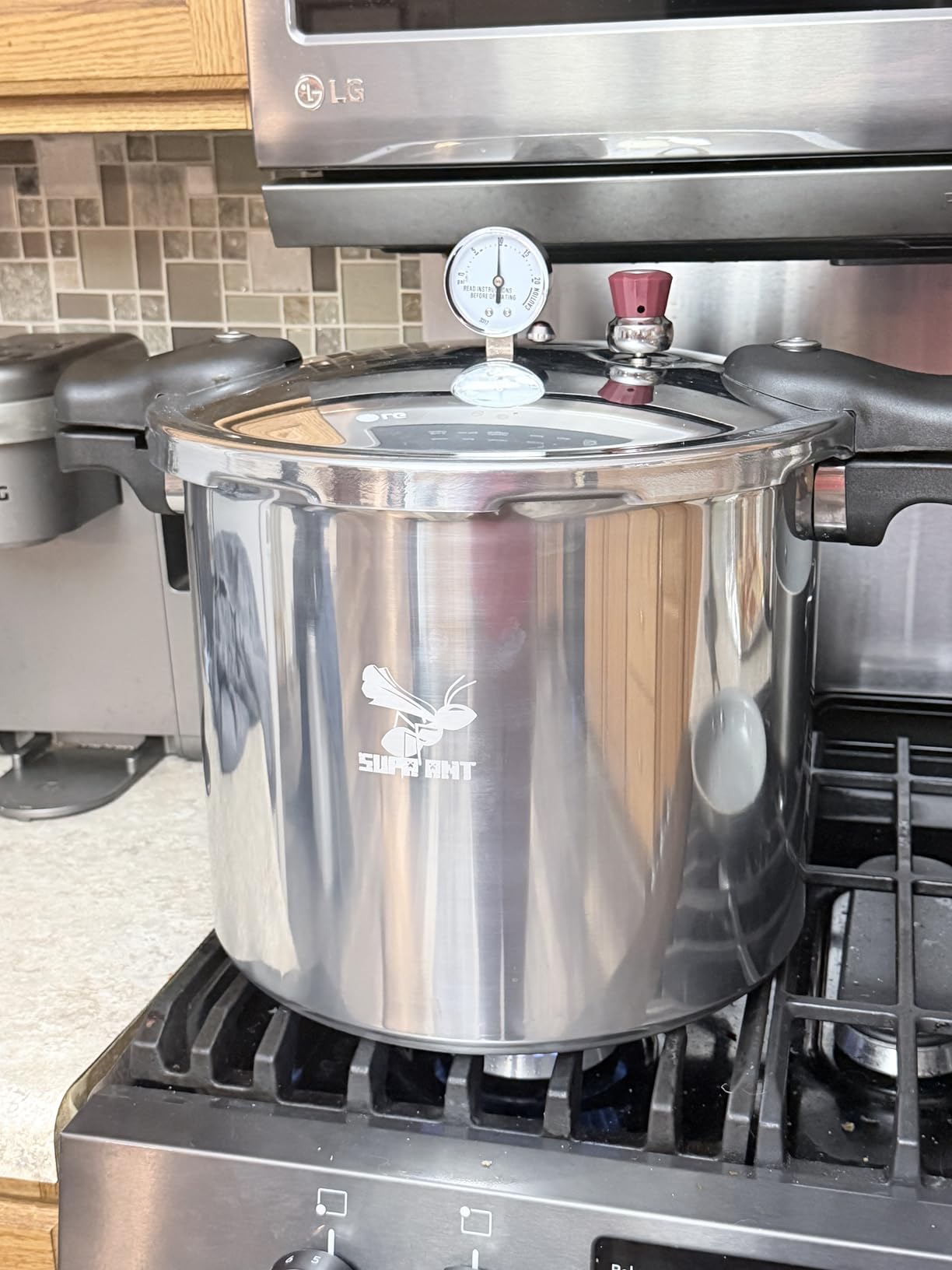 Supa Ant Pressure Canner 23 Qt with Canning Supplies Starter Kit - Pressure Cooker with Gauge customer photo 1