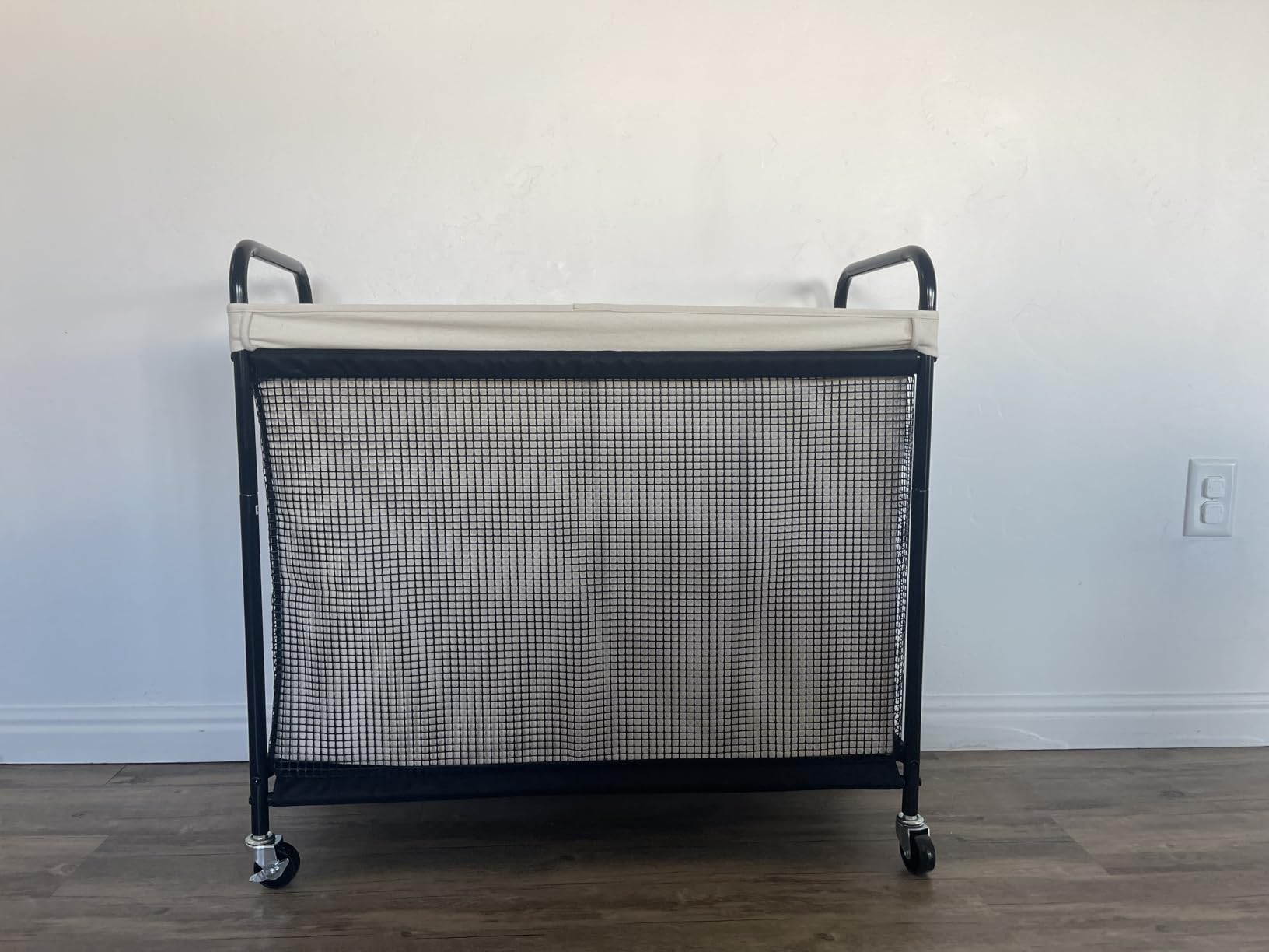 STO STO Laundry Hamper 3 Section, 120L Rolling Laundry Sorter Cart with Removable and Washable Liner Bag, Clothes Hamper with Wheels and Metal Handle for Laundry Room and Bedroom customer photo 2