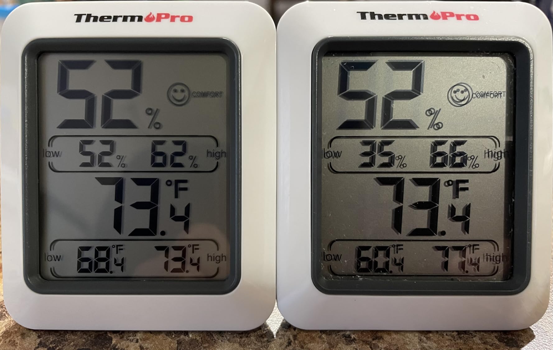 TempPro Hygrometer Thermometer for House, Bluetooth Room Indoor Greenhouse Thermometer Monitor Up to 260FT, Backlit Humidity Meter Temperature Sensor with 2-Year Data Export (Previously ThermoPro) customer photo 2