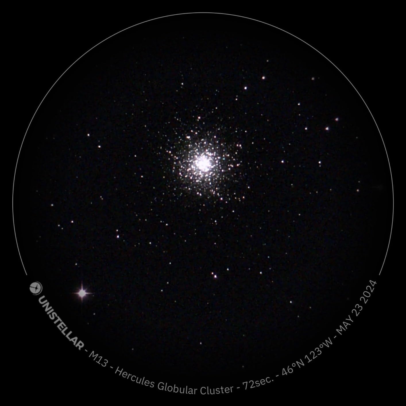 Odyssey PRO - UNISTELLAR Smart Telescope (with Eyepiece), 85mm f/3.9 (320mm) Digital & Computerized, App-Controlled Motorized Alt-Az, Enhanced Vision, RAW/FITS Export, 64GB, 5h Battery (Black) customer photo 2