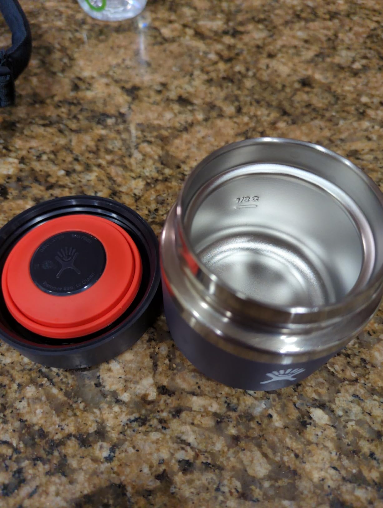 Hydro Flask Food Jar - Insulated Stainless Steel, Snack Travel Container for Hot Food, Lunch, & Soup 12 Oz Agave Green customer photo 1