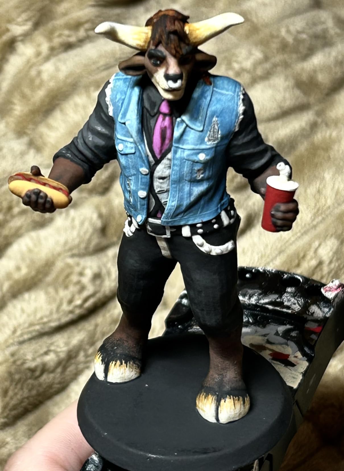 PANDAFLY Detail Paint Brushes Set, 15pcs Miniature Brushes for Fine Detailing & Art Painting - Acrylic, Oil, Watercolors & Paint by Number, Models, Face, Nail, Craft customer photo 2