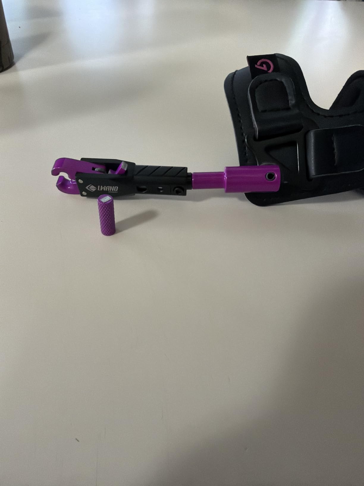 LWANO Archery Compound Bow Release Aids Trigger - 360° Adjustable Wristband Release customer photo 2