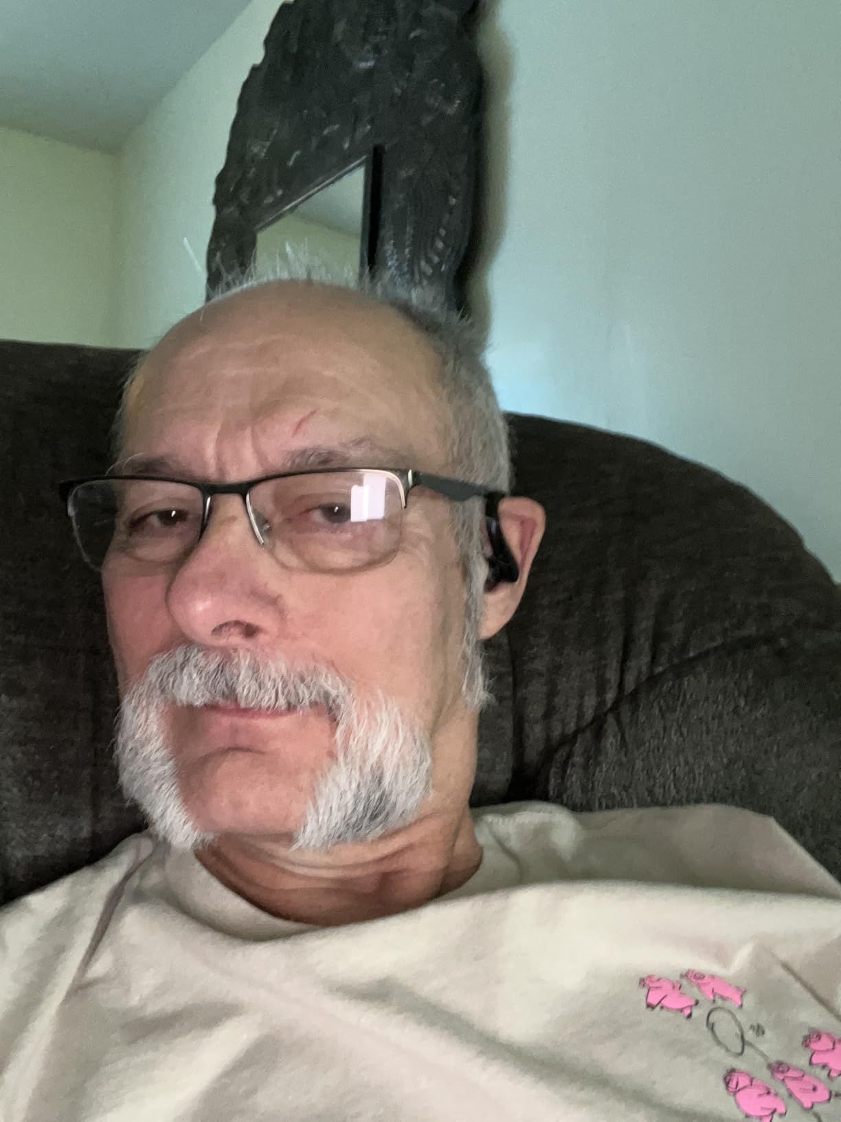 Hearing Aids, OTC Hearing Aids for Seniors with Bluetooth, Hearing Aid Rechargeable with Noise Cancellation, Hearing Amplifier for Moderate Hearing Loss (Black) customer photo 2